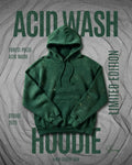 Forest Pulse Acid Wash Hoodie