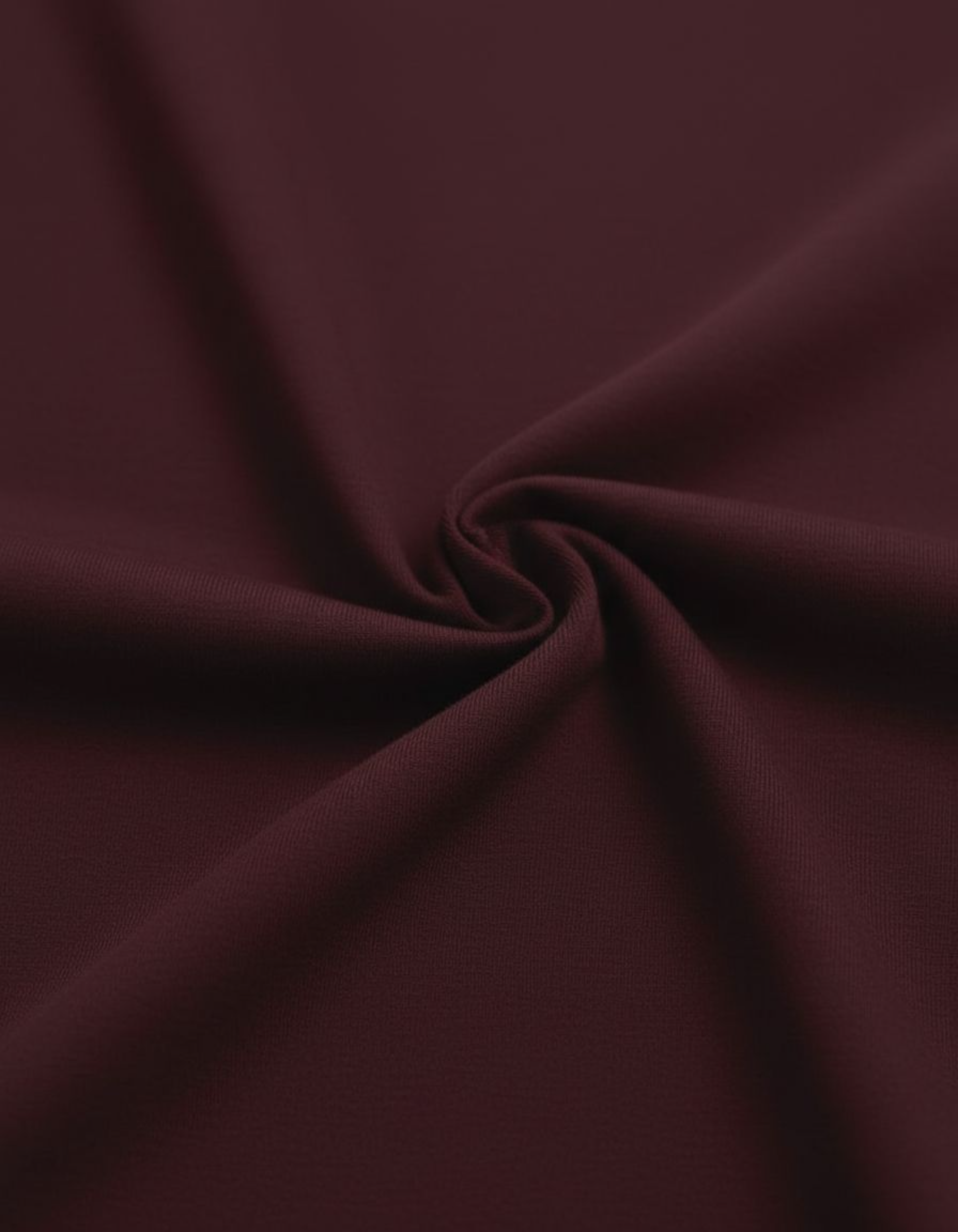 Solid Maroon Supima Cotton T-Shirt