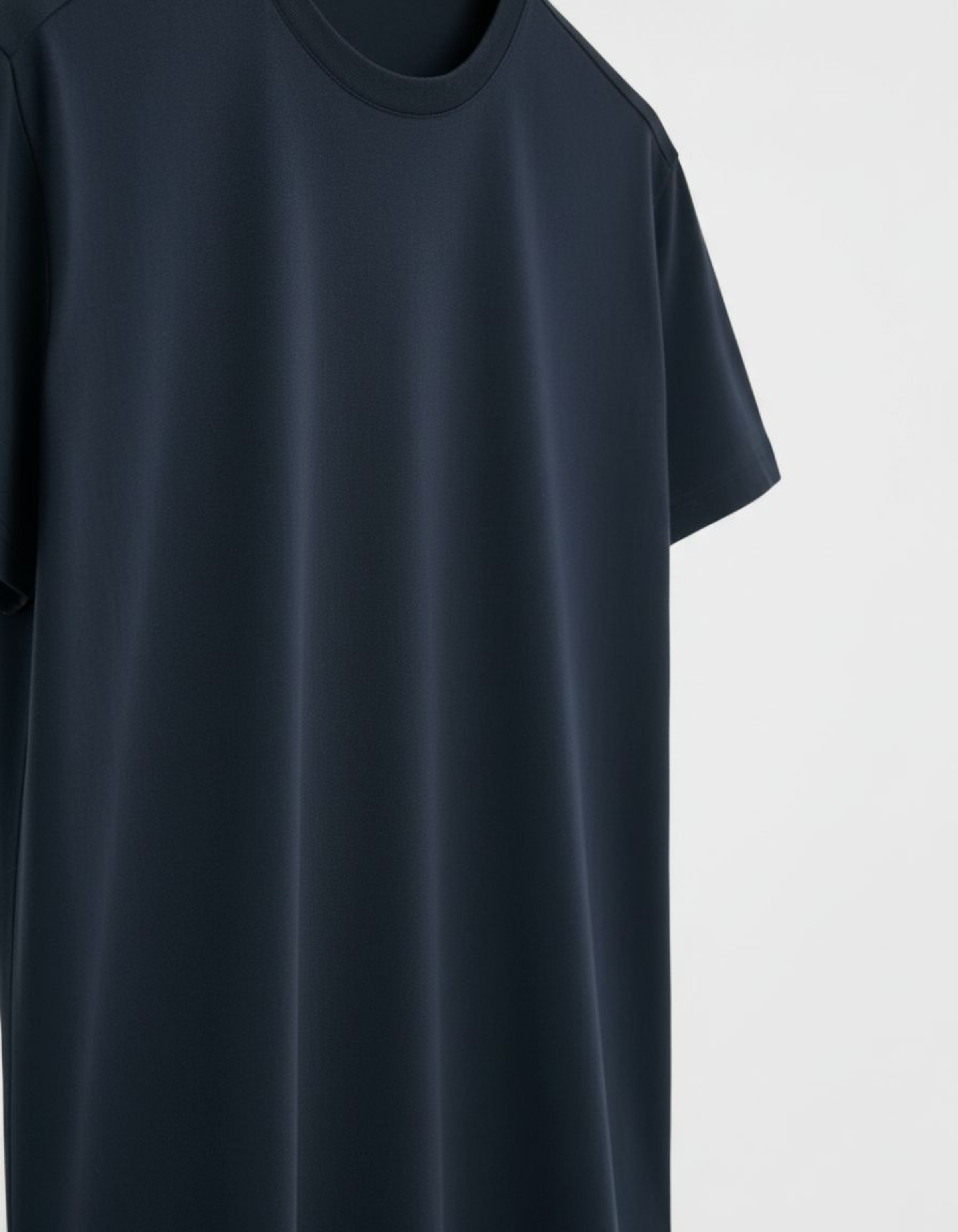 Solid Navy Supima Cotton T-Shirt