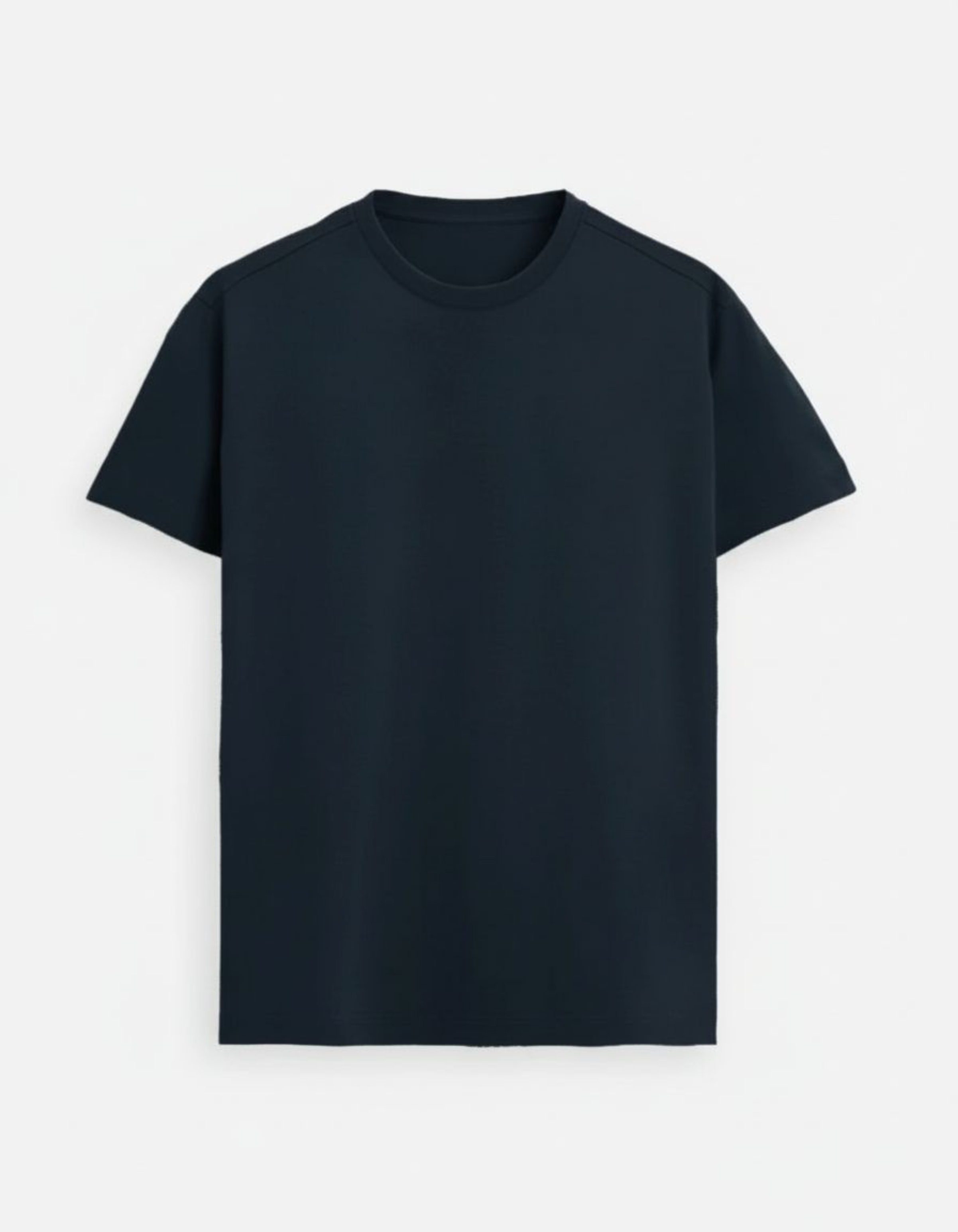 Solid Navy Supima Cotton T-Shirt