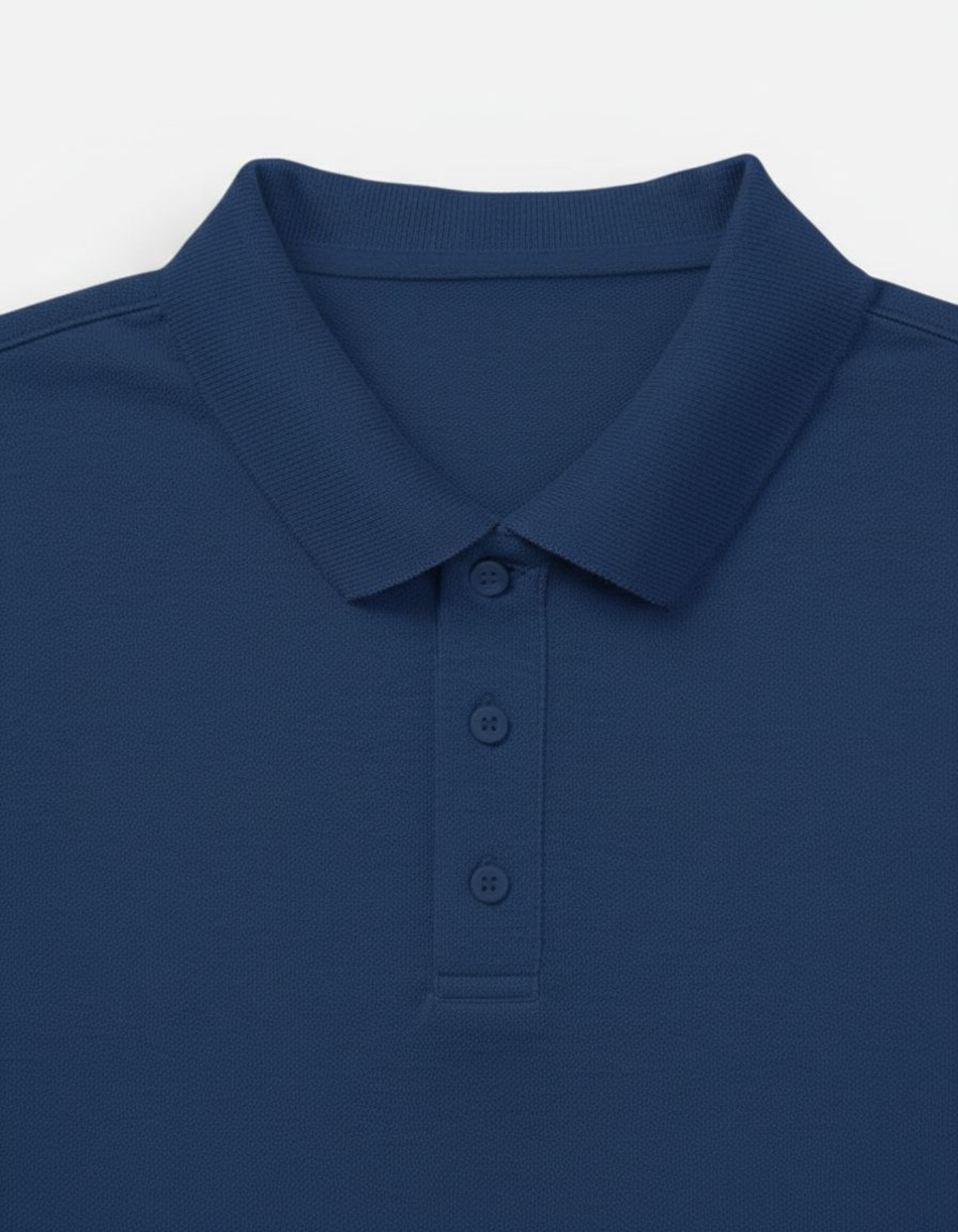 Solid Royal Blue Regular Fit Polo T-Shirt