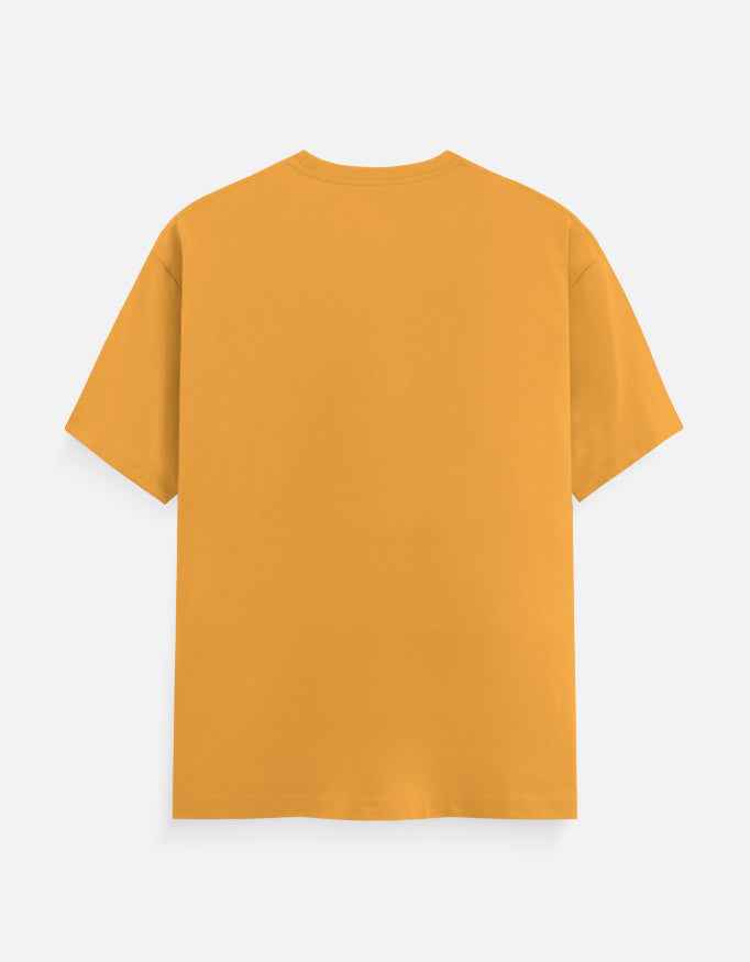 Golden Yellow Sunset Typography T-Shirt
