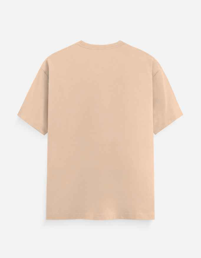 Peach Culture Curator Typography T-Shirt