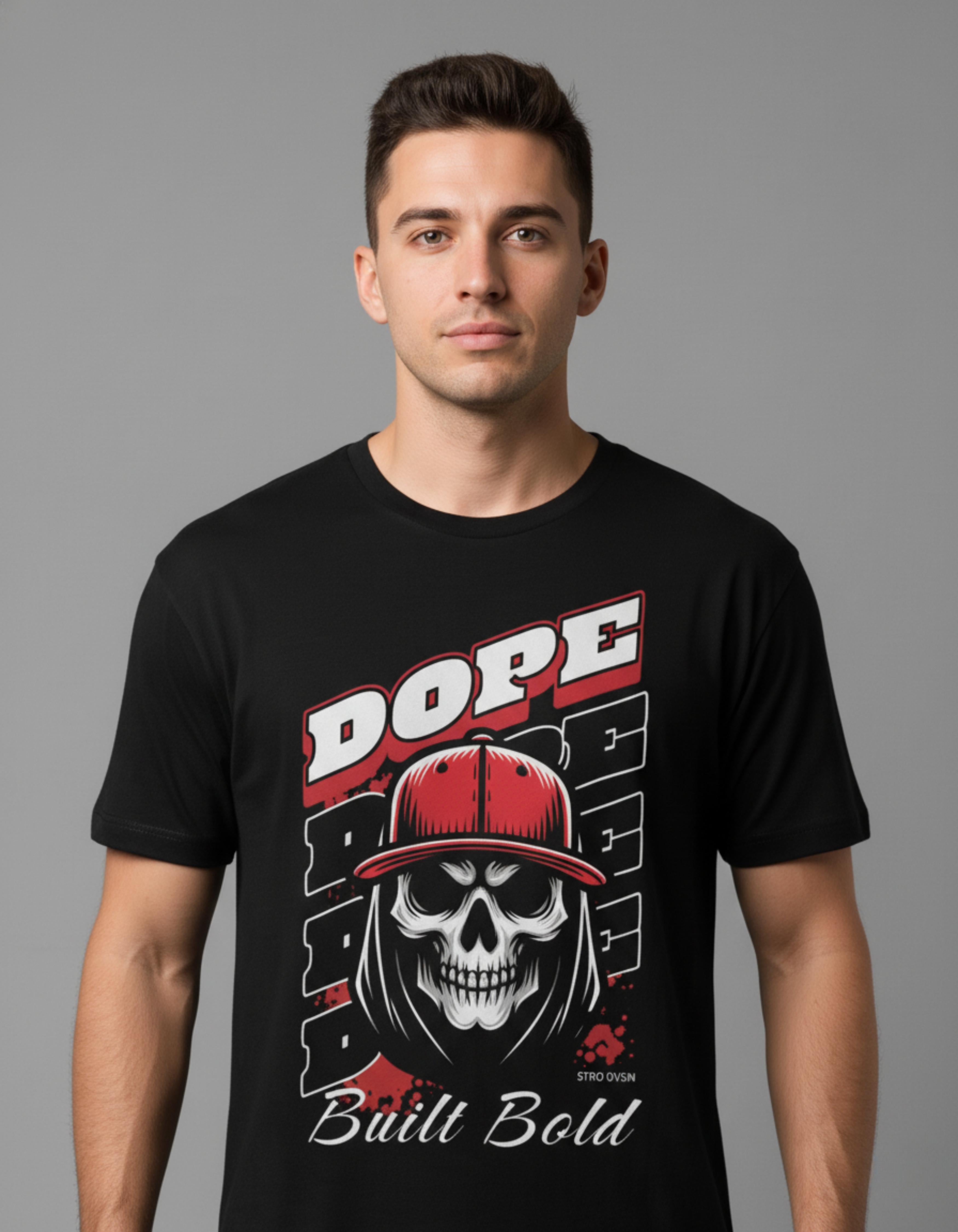 Black Dope Printed T-Shirt
