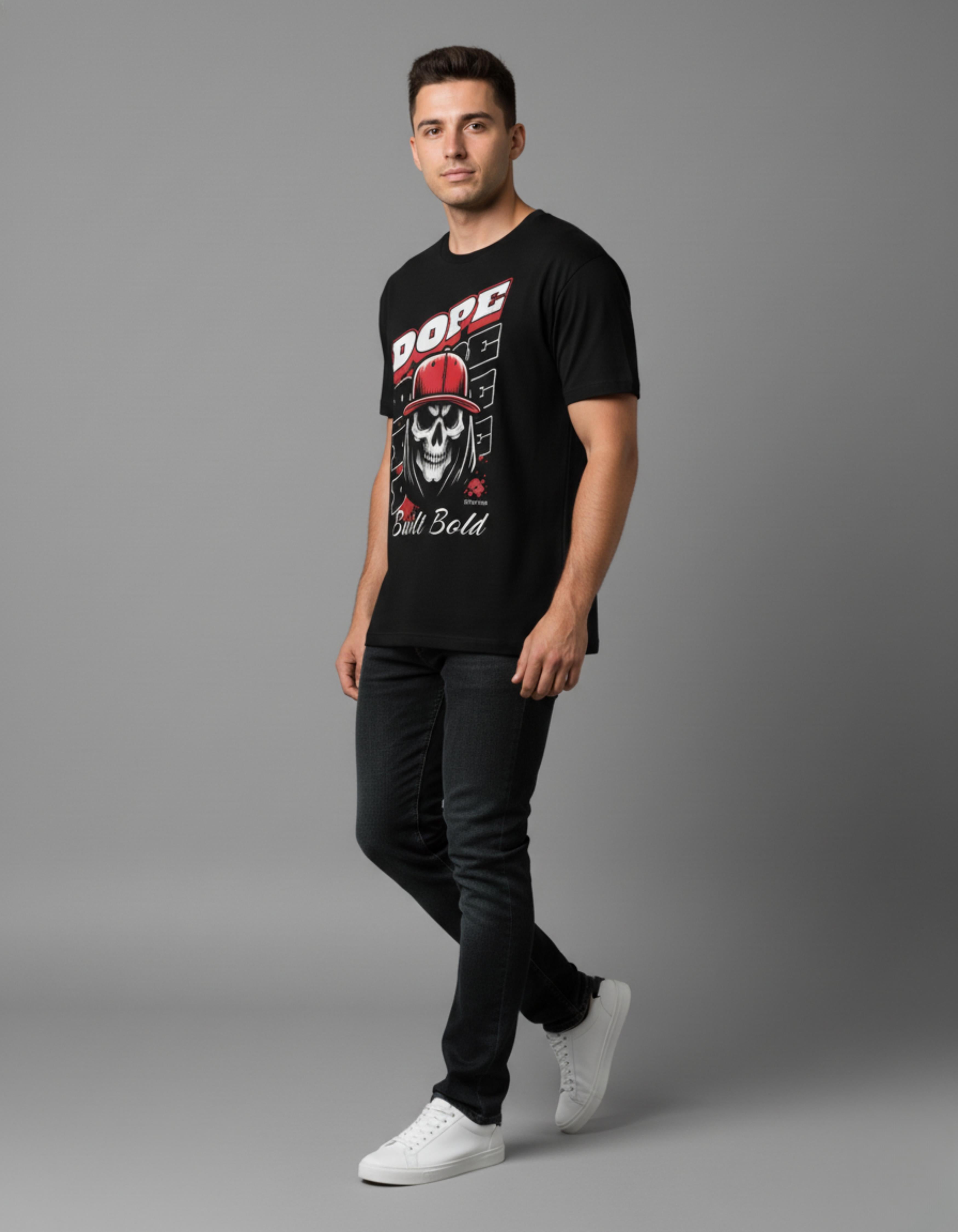 Black Dope Printed T-Shirt