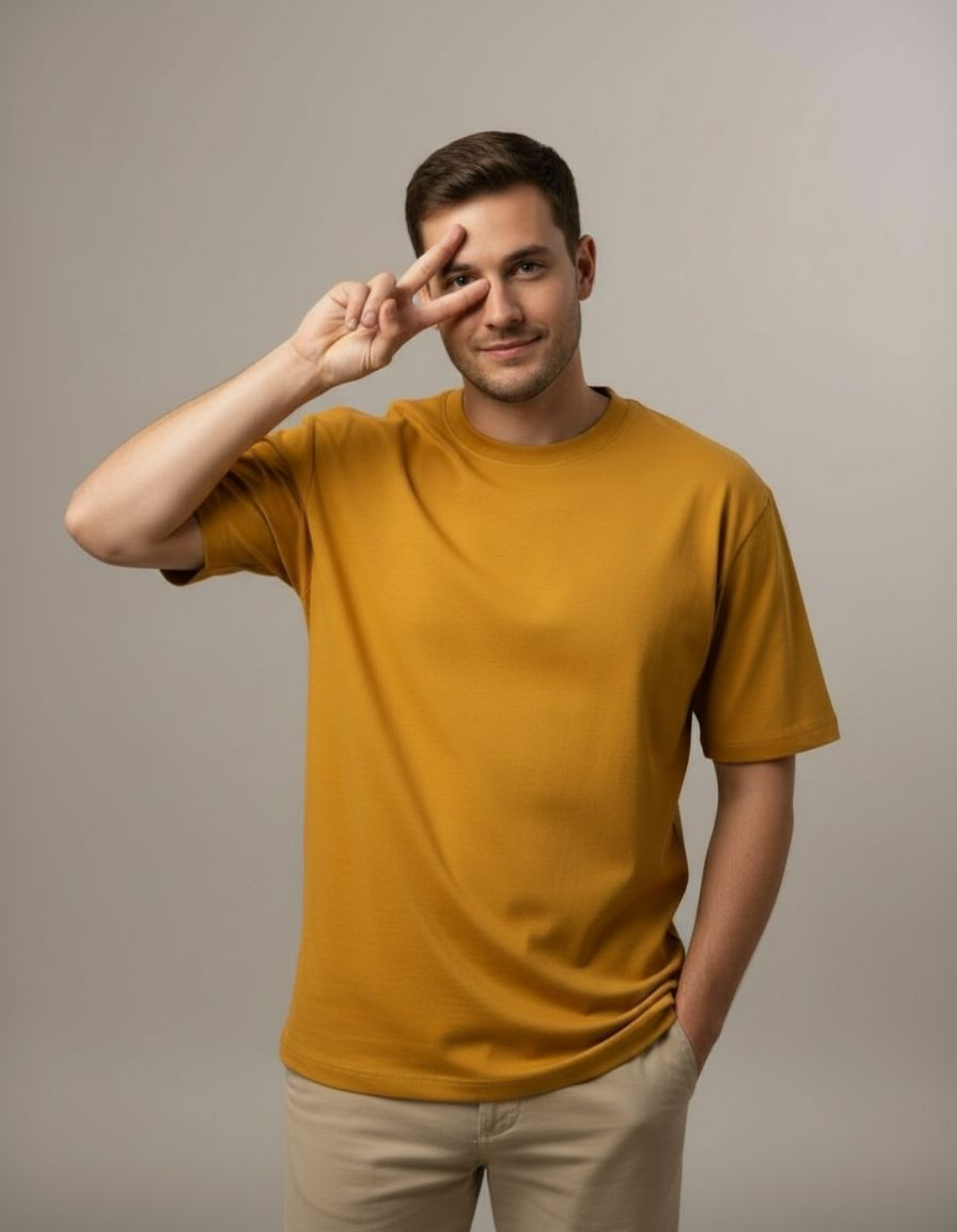 Yellow Fuel the Future Oversized Typography T-Shirt