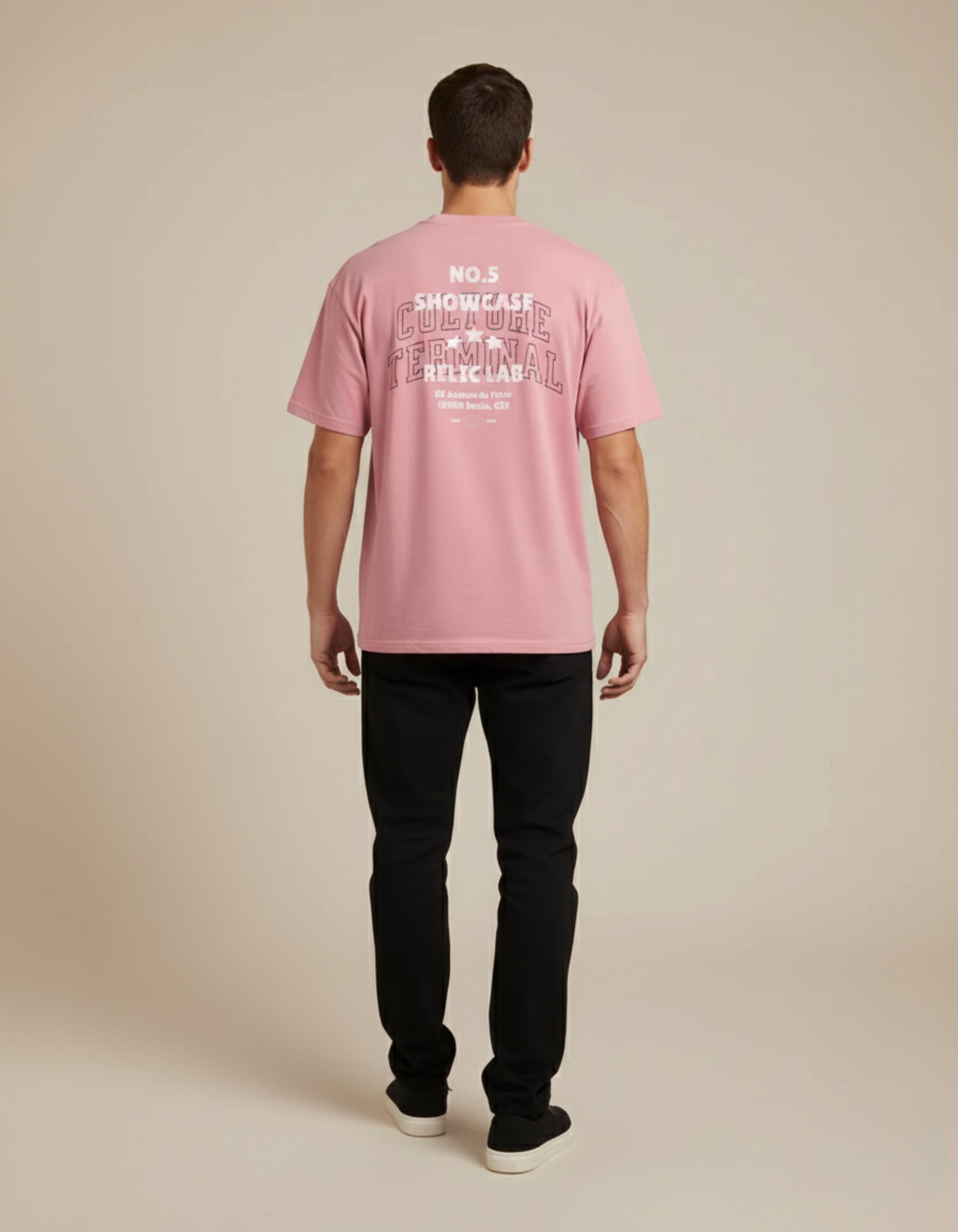 Flamingo Culture Terminal Typography T-Shirt