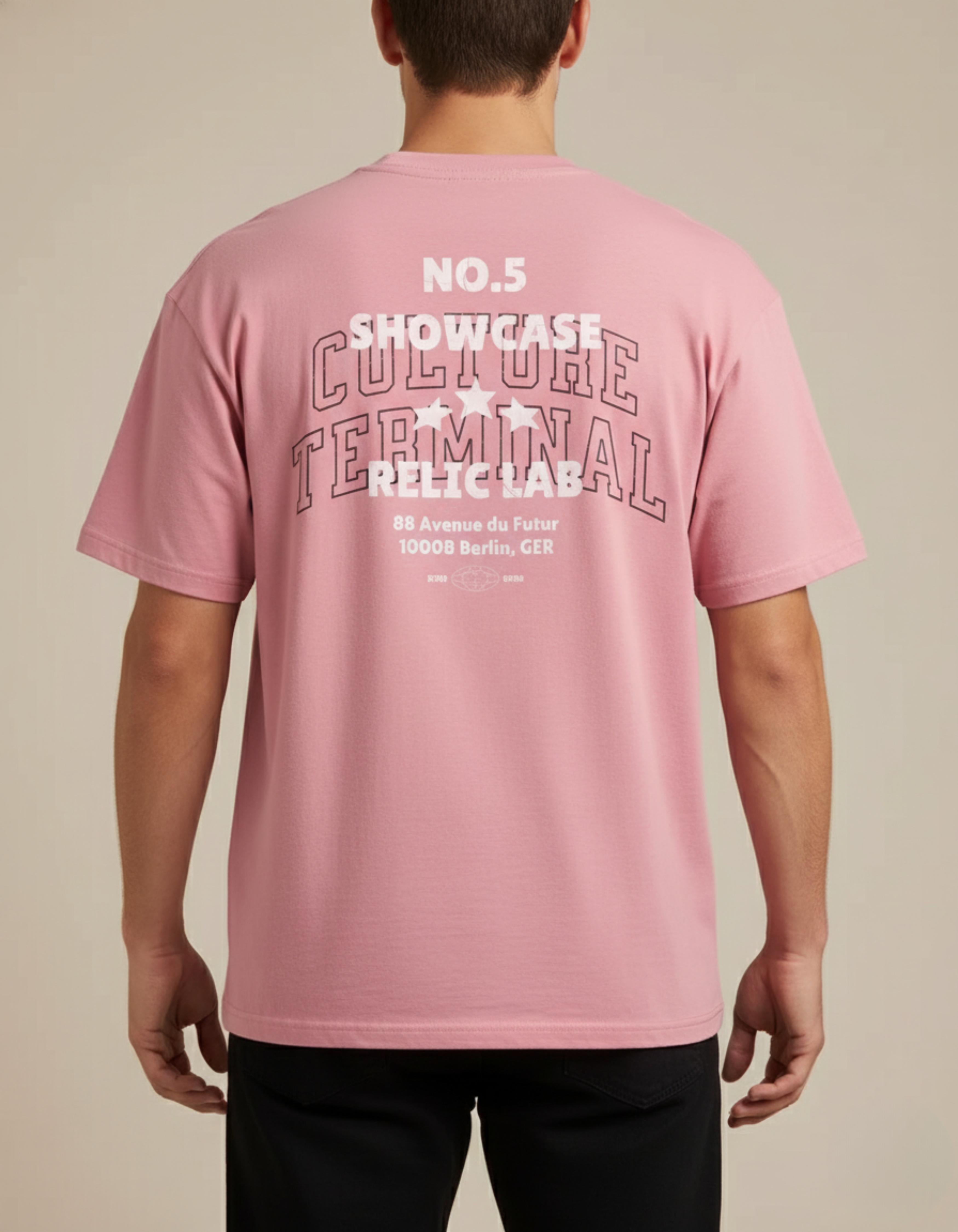 Flamingo Culture Terminal Typography T-Shirt