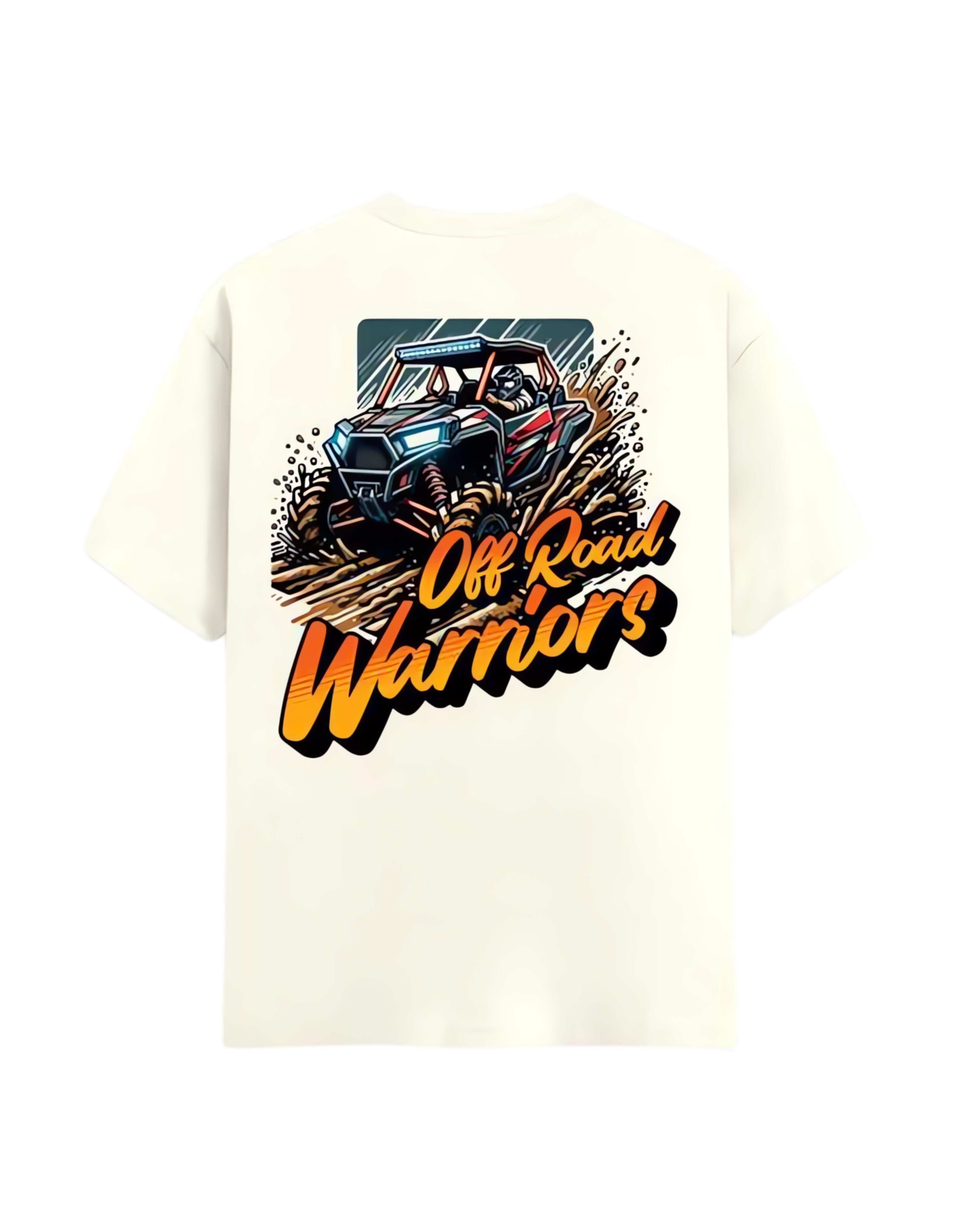 Off White Off Road Warriors Printed T-Shirt