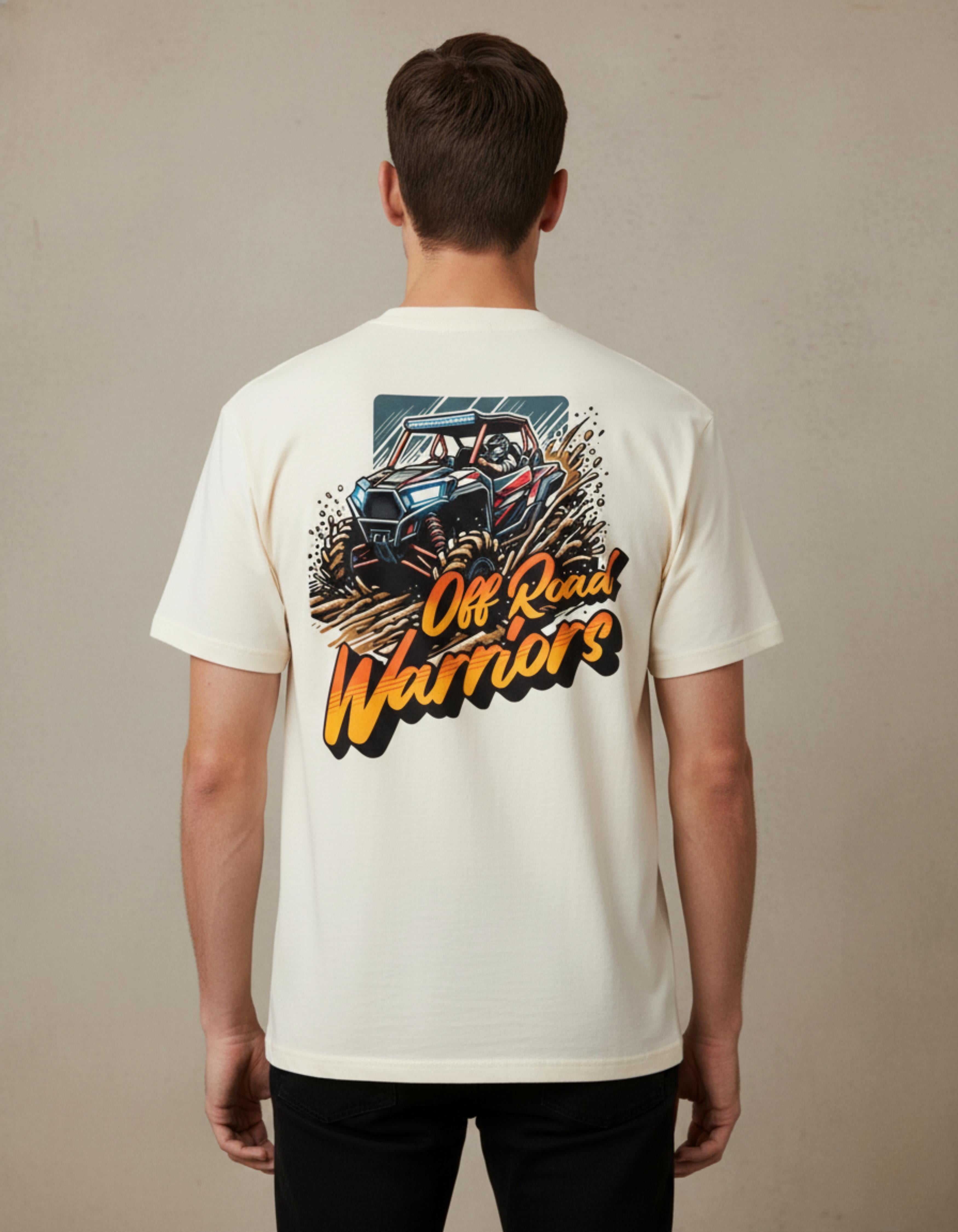 Off White Off Road Warriors Printed T-Shirt