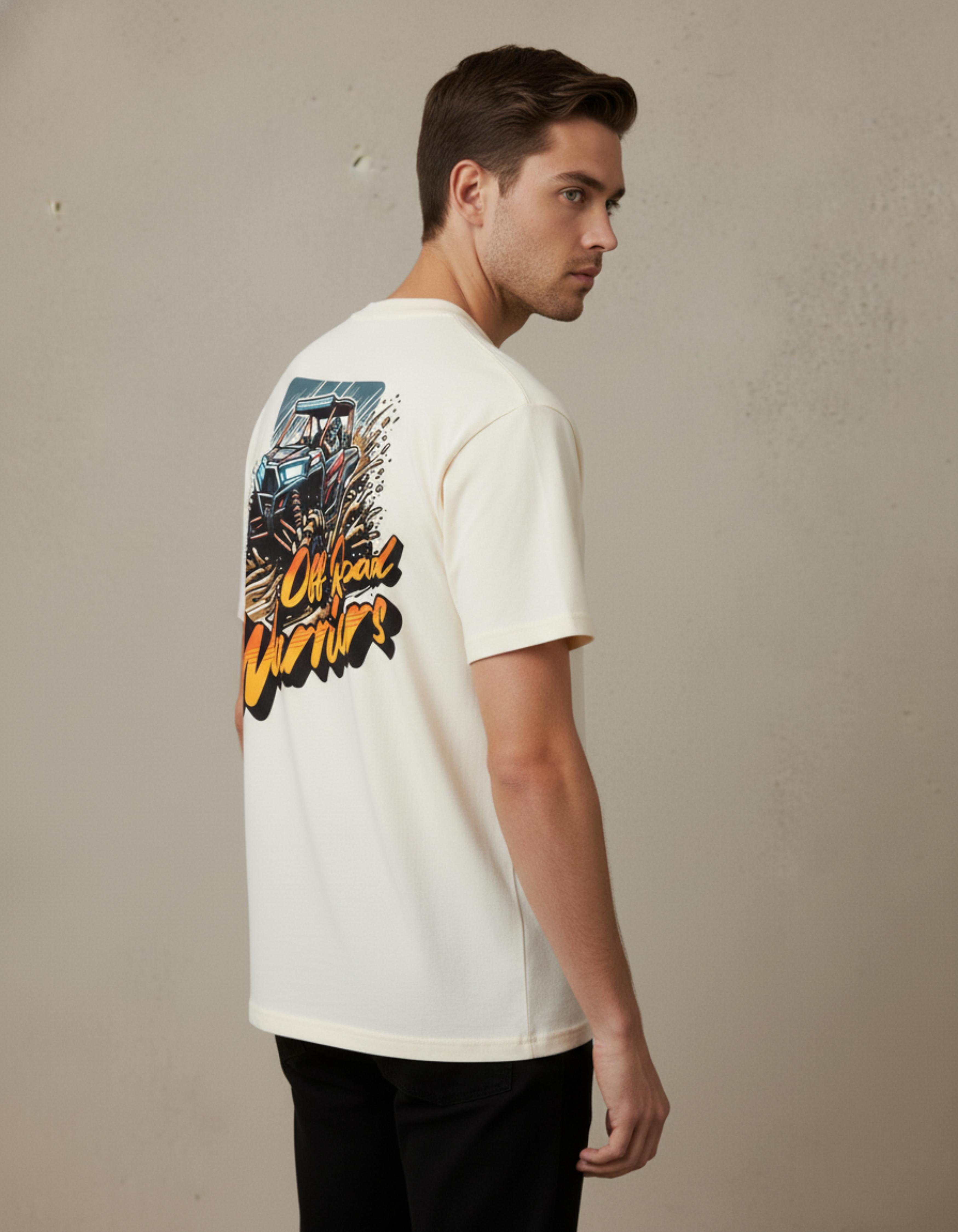 Off White Off Road Warriors Printed T-Shirt