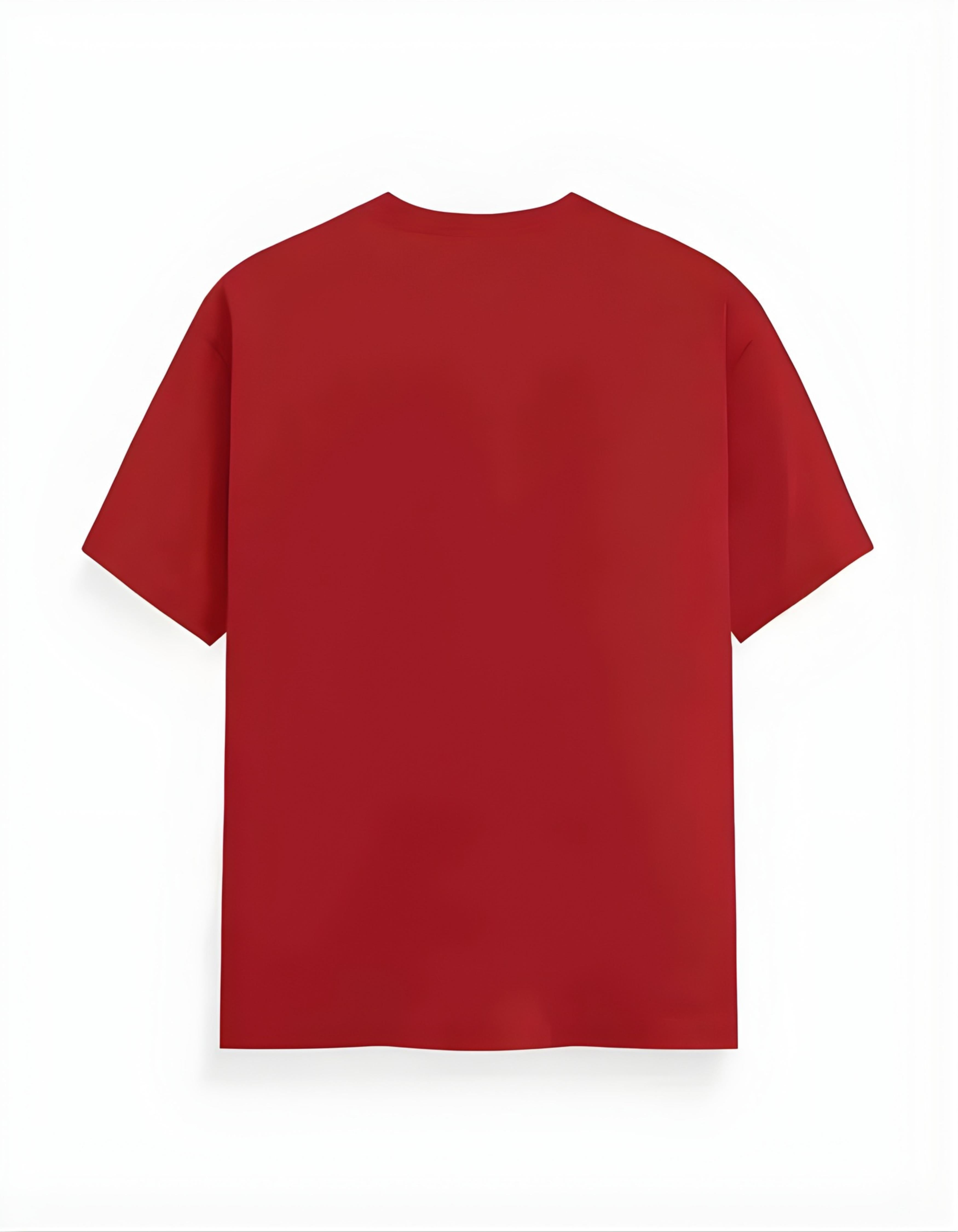 Red Make Money Printed T-Shirt