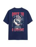 Royal Blue Once In a Lifetime Printed T-Shirt