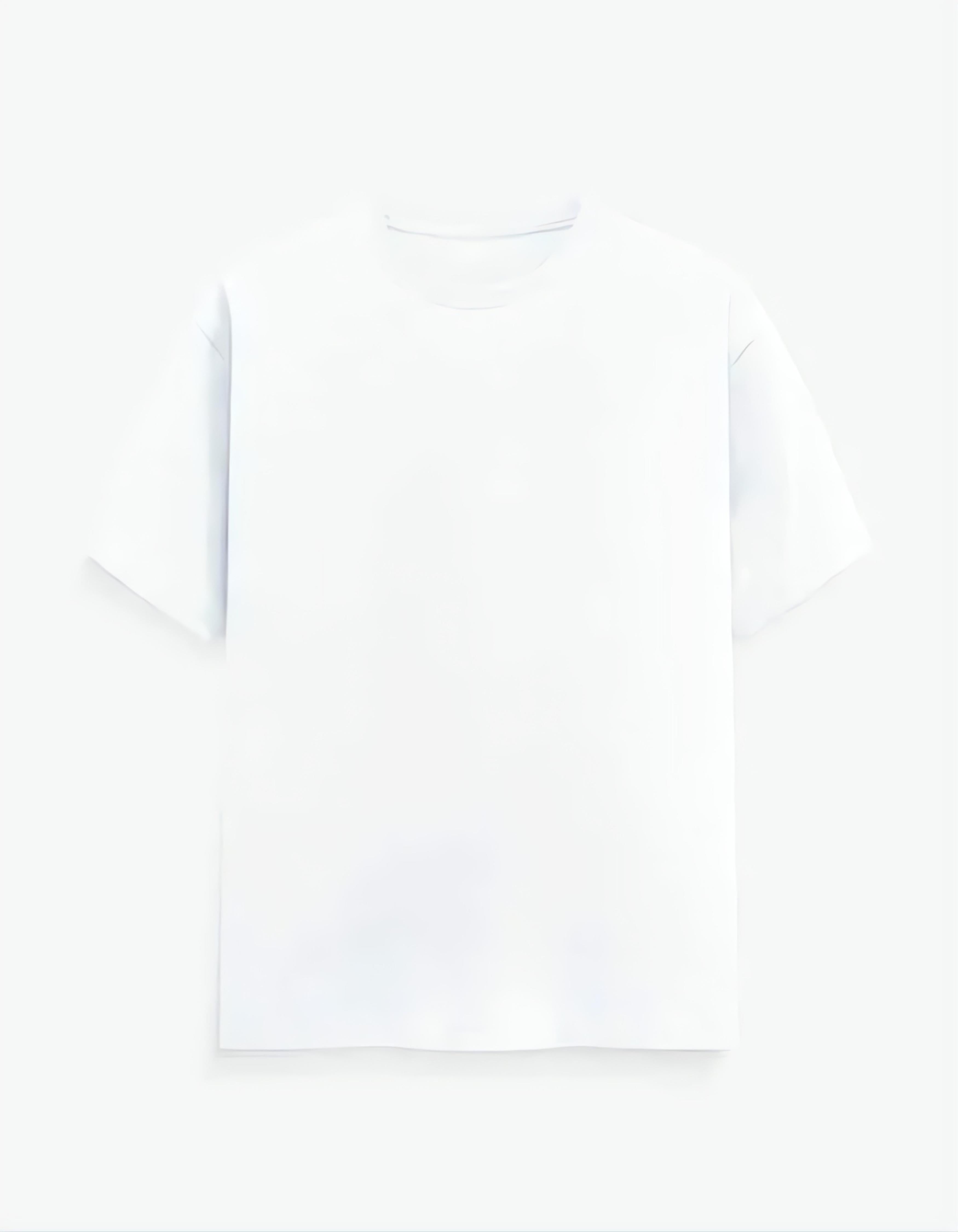 White Infinite Studio Printed T-Shirt