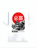 White Kyoto Printed T-Shirt
