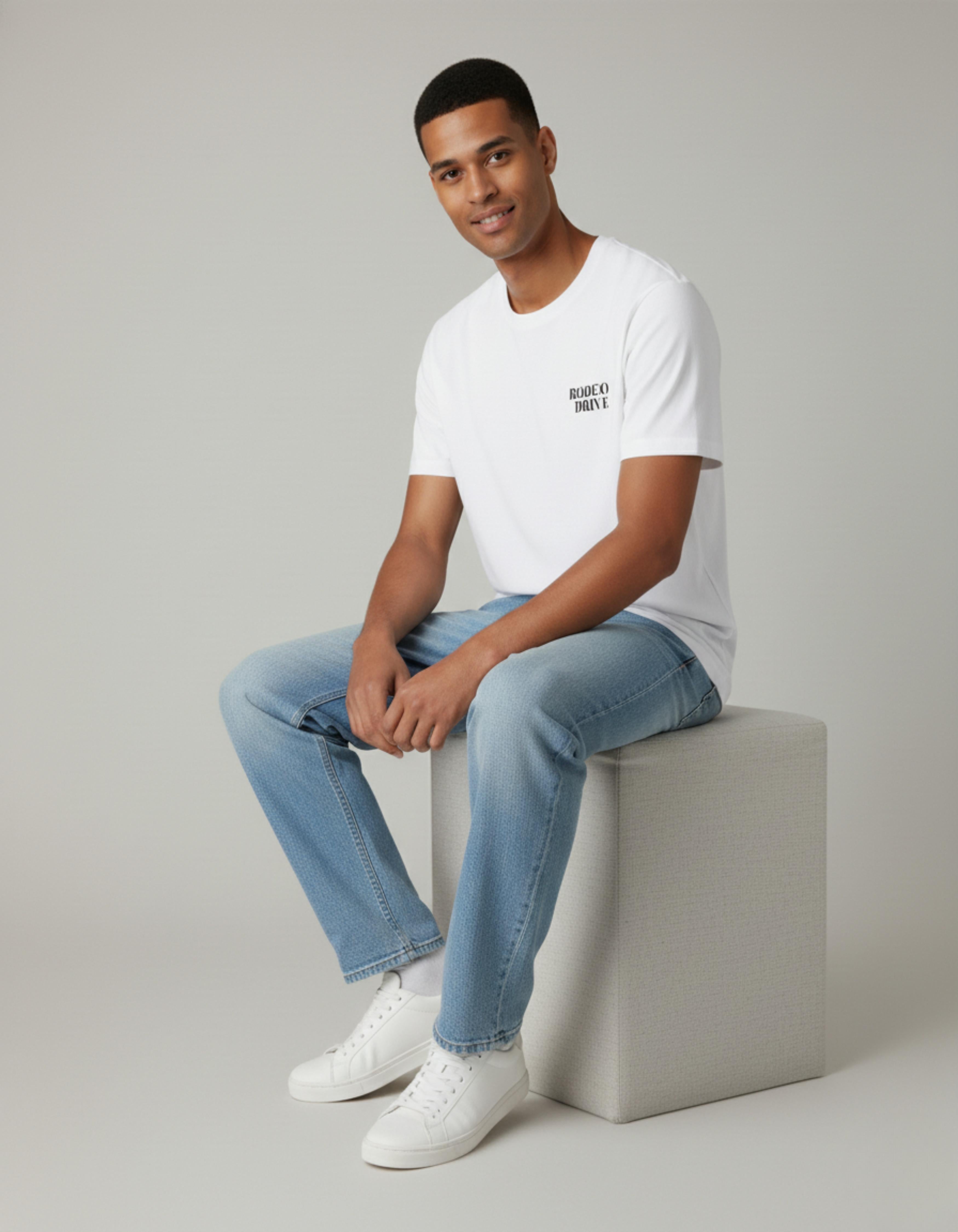 White Rodeo Drive Printed T-Shirt