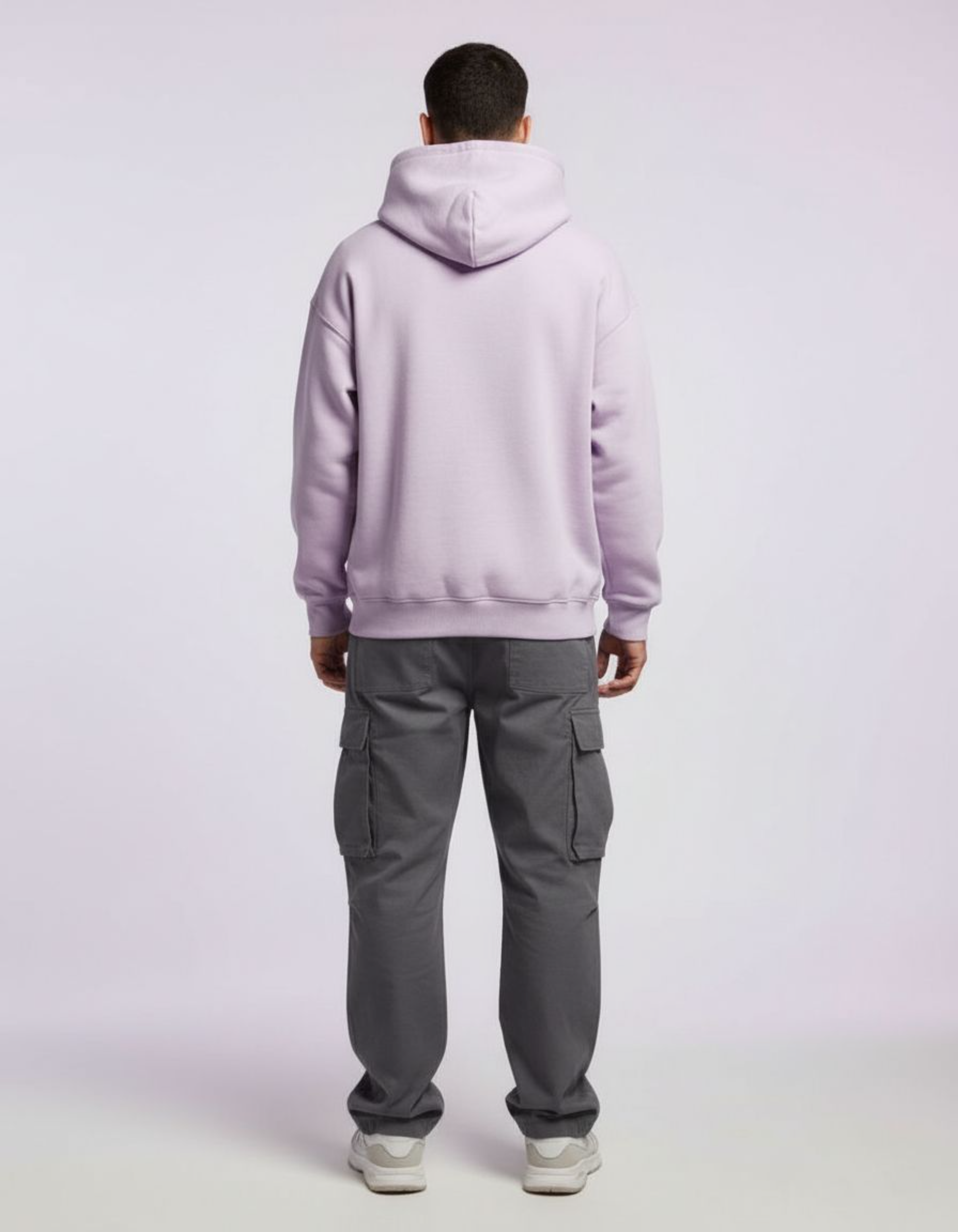 Basic Baby Pink Oversized Hoodie