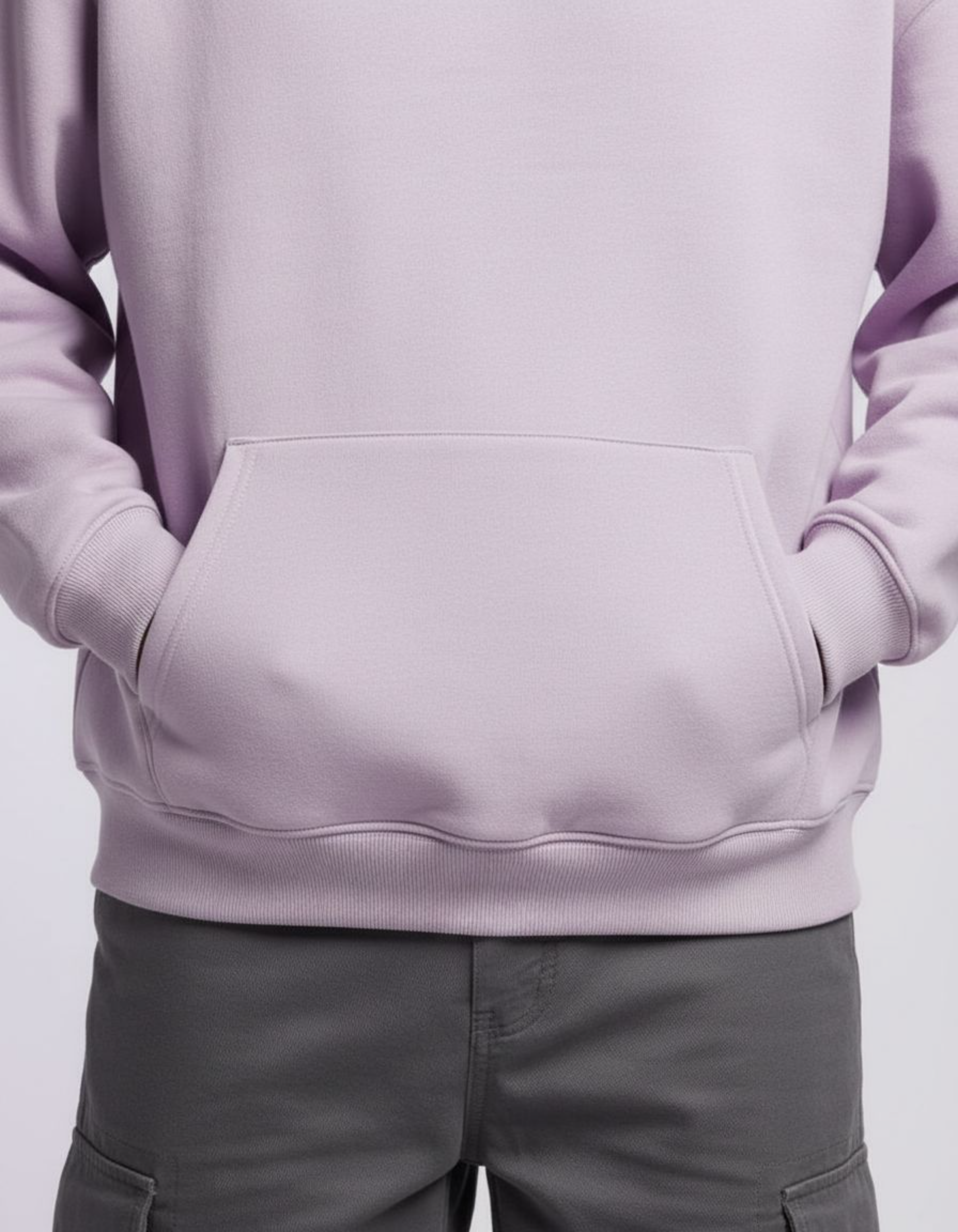 Basic Baby Pink Oversized Hoodie