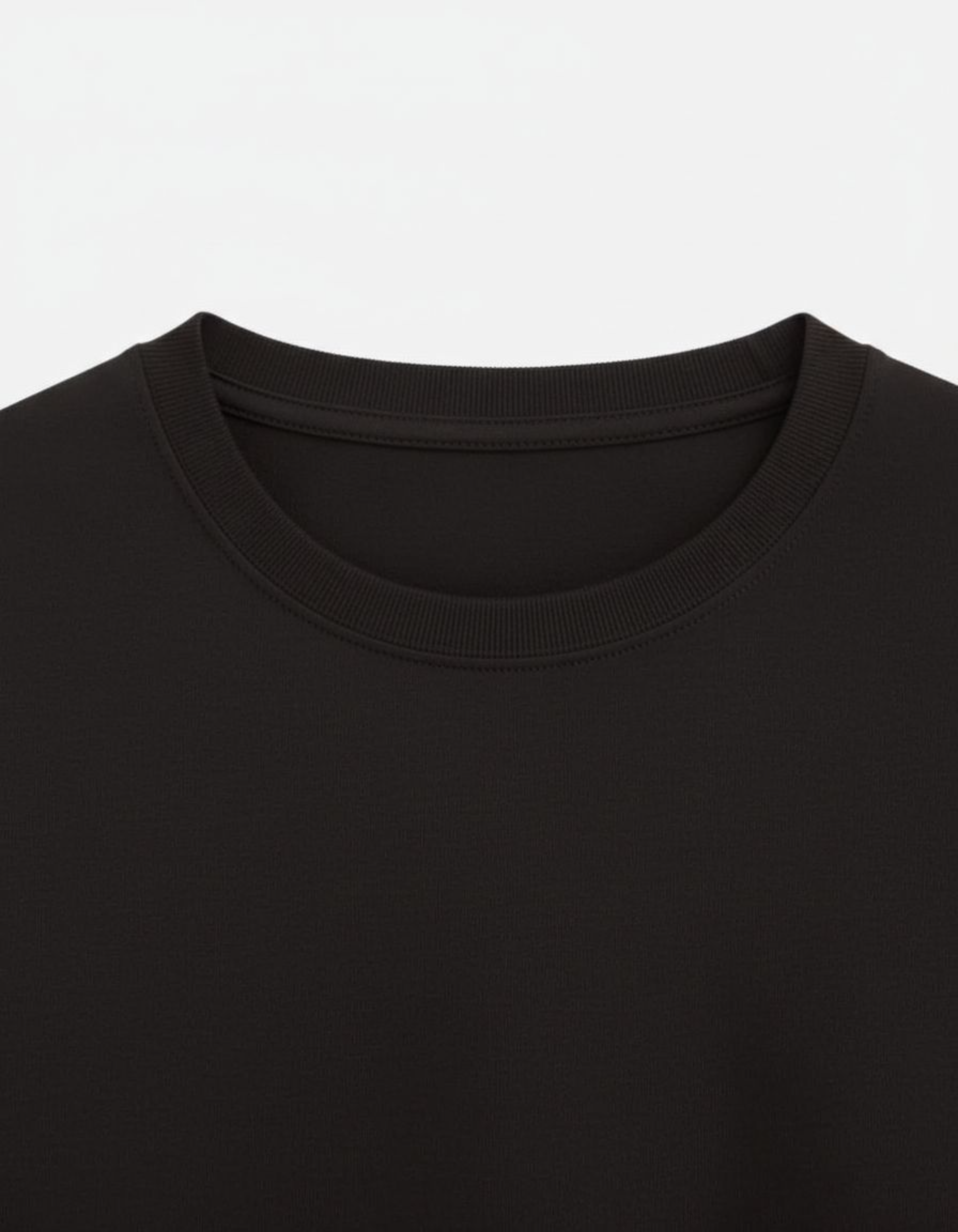 Solid Coffee Brown Regular Fit T-Shirt