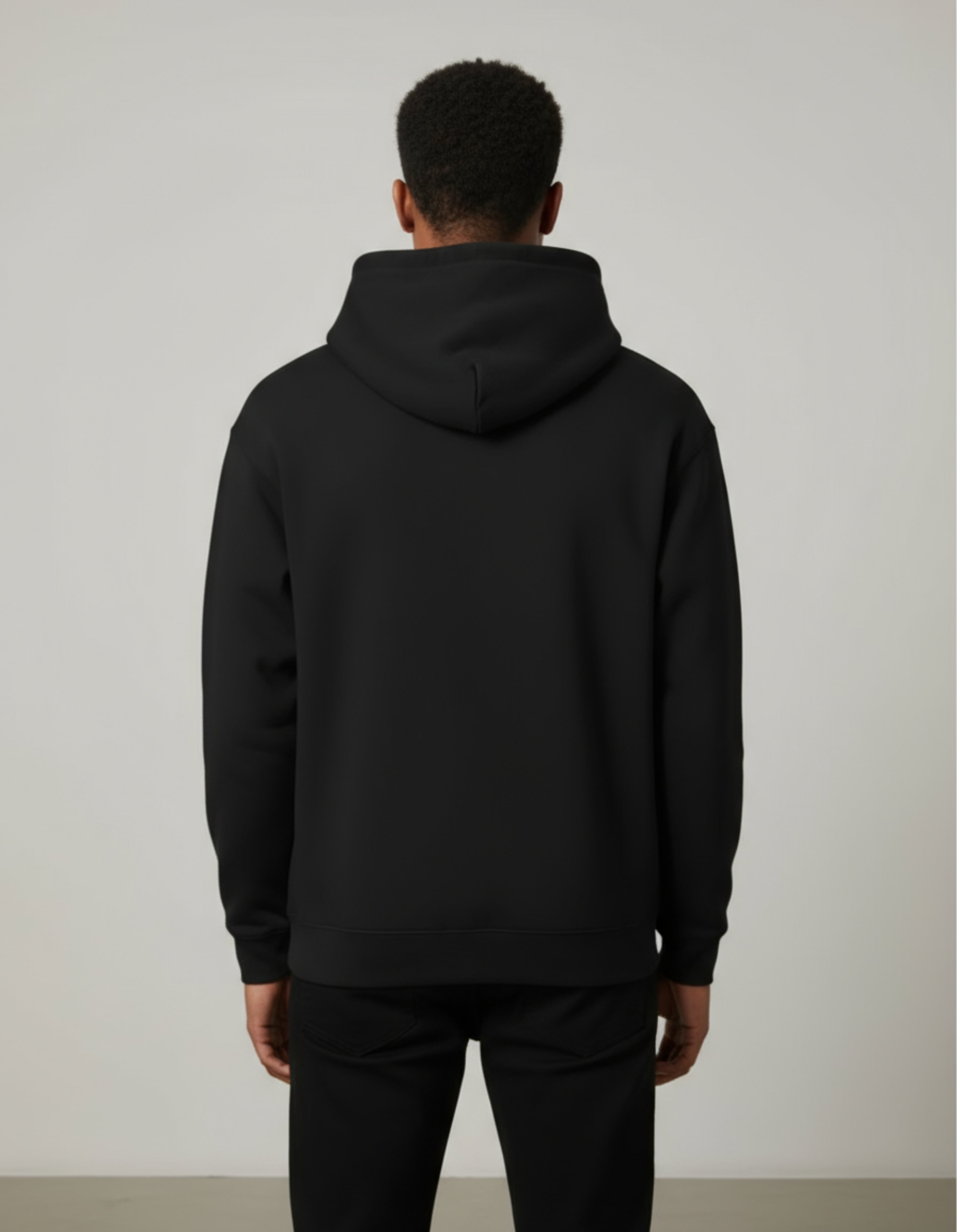 Black Eternal Legacy Printed Hoodie