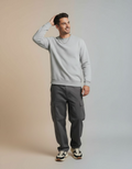 Solid Grey Sweatshirt