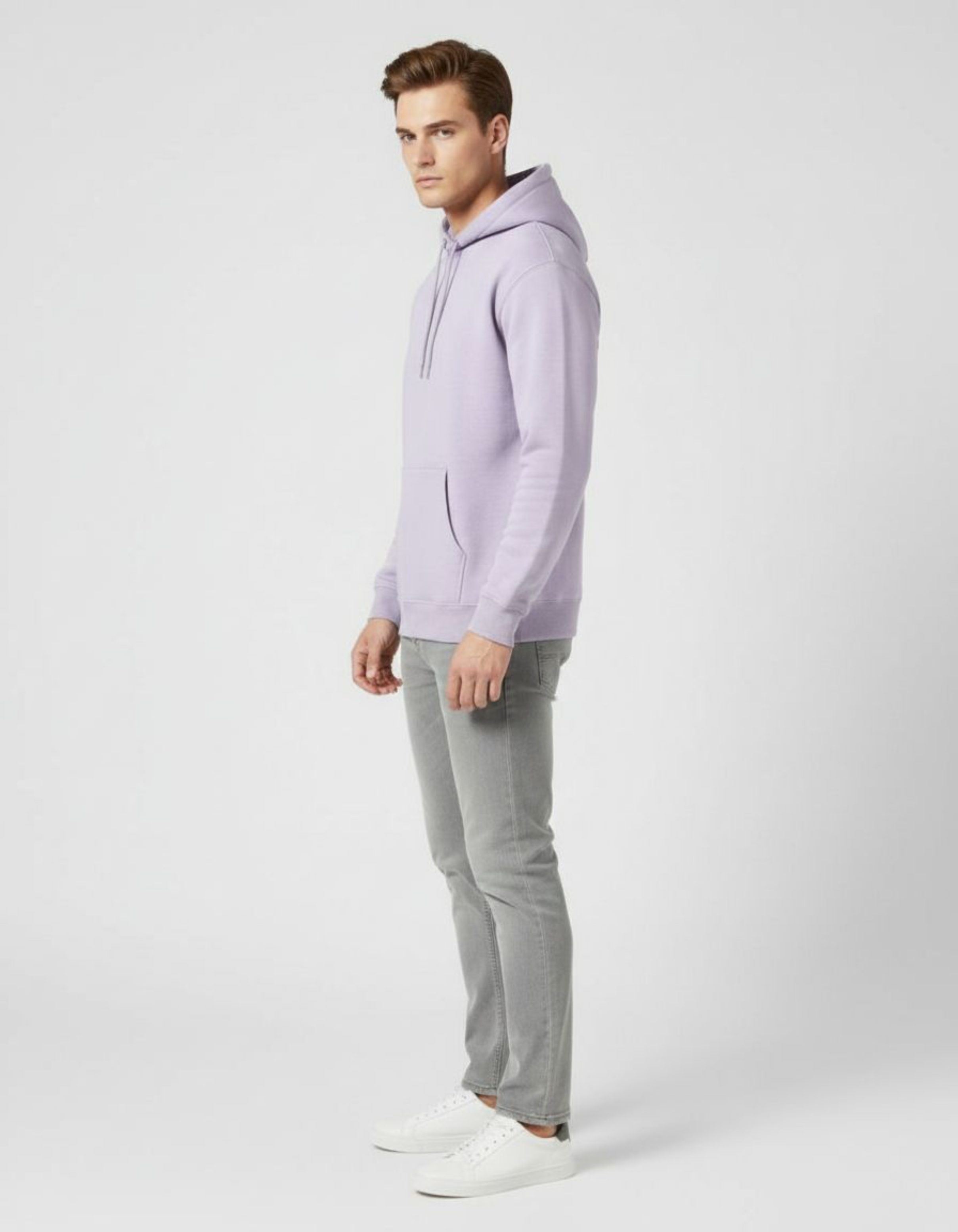 Solid Lavender Hoodie