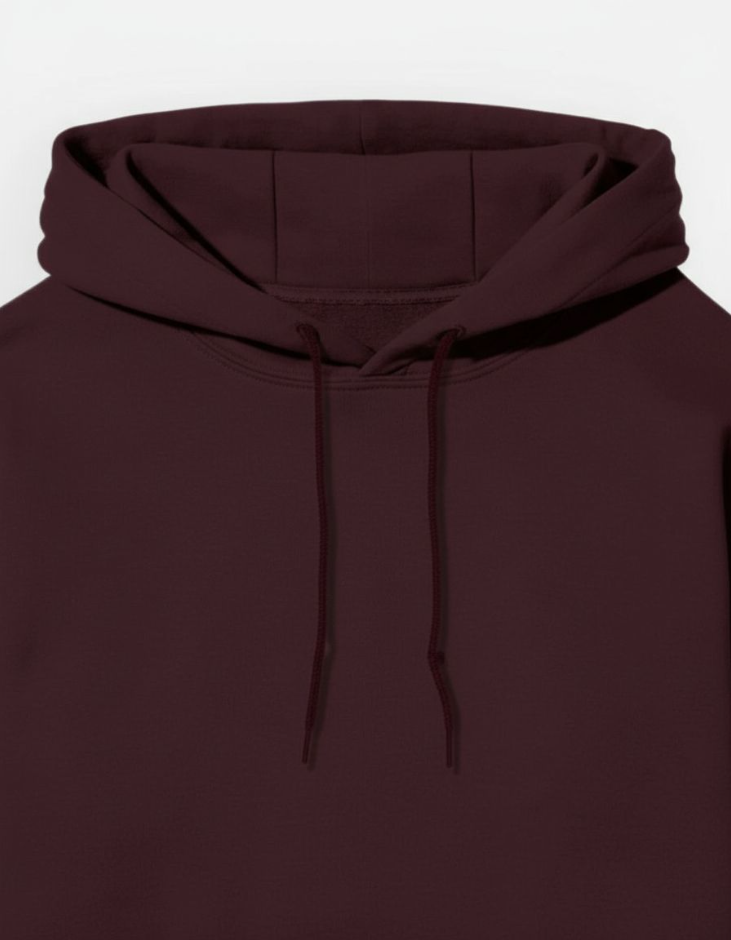 Solid Maroon Hoodie