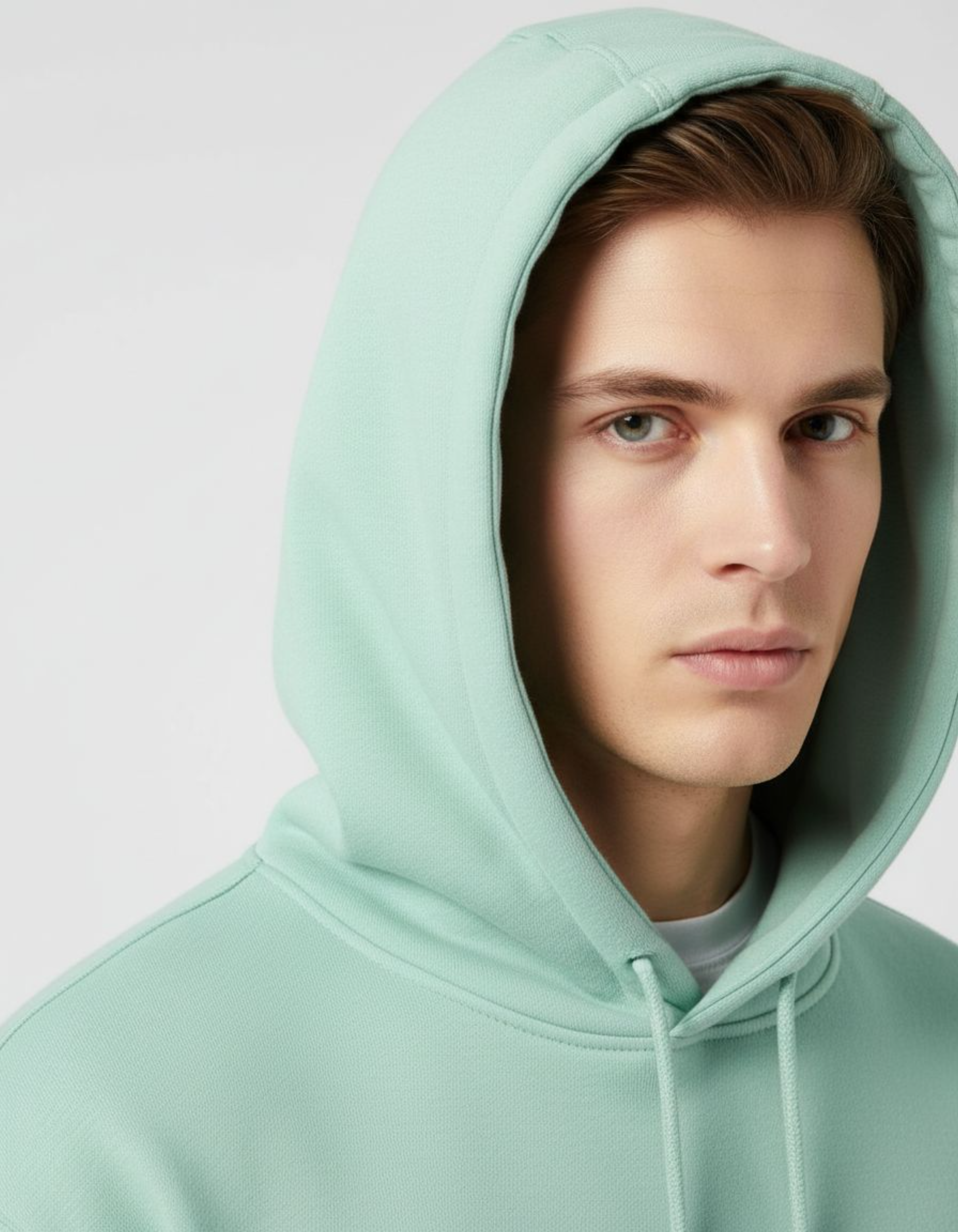 Solid Mint Hoodie
