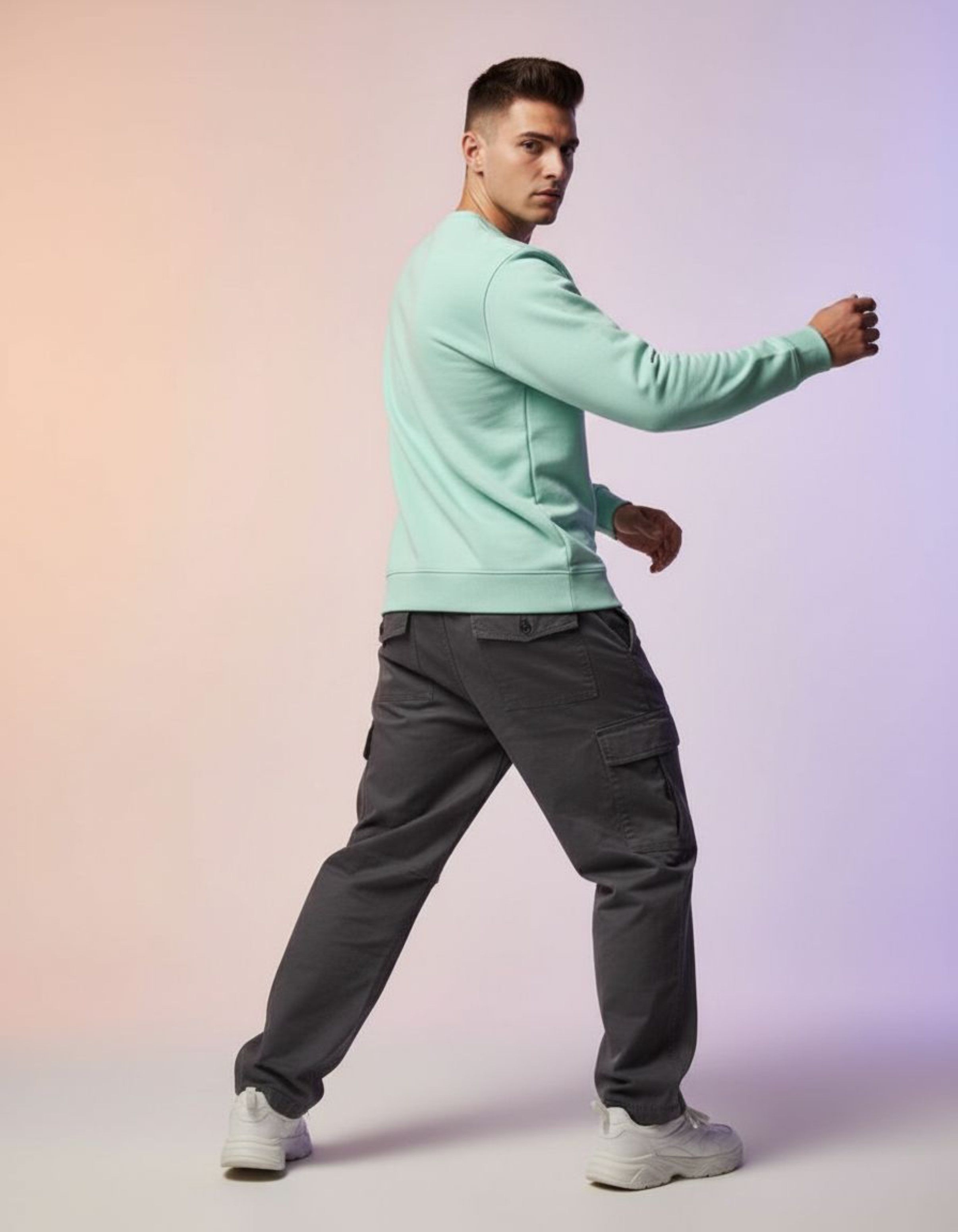 Solid Mint Sweatshirt