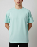 Solid Mint Regular Fit T-Shirt