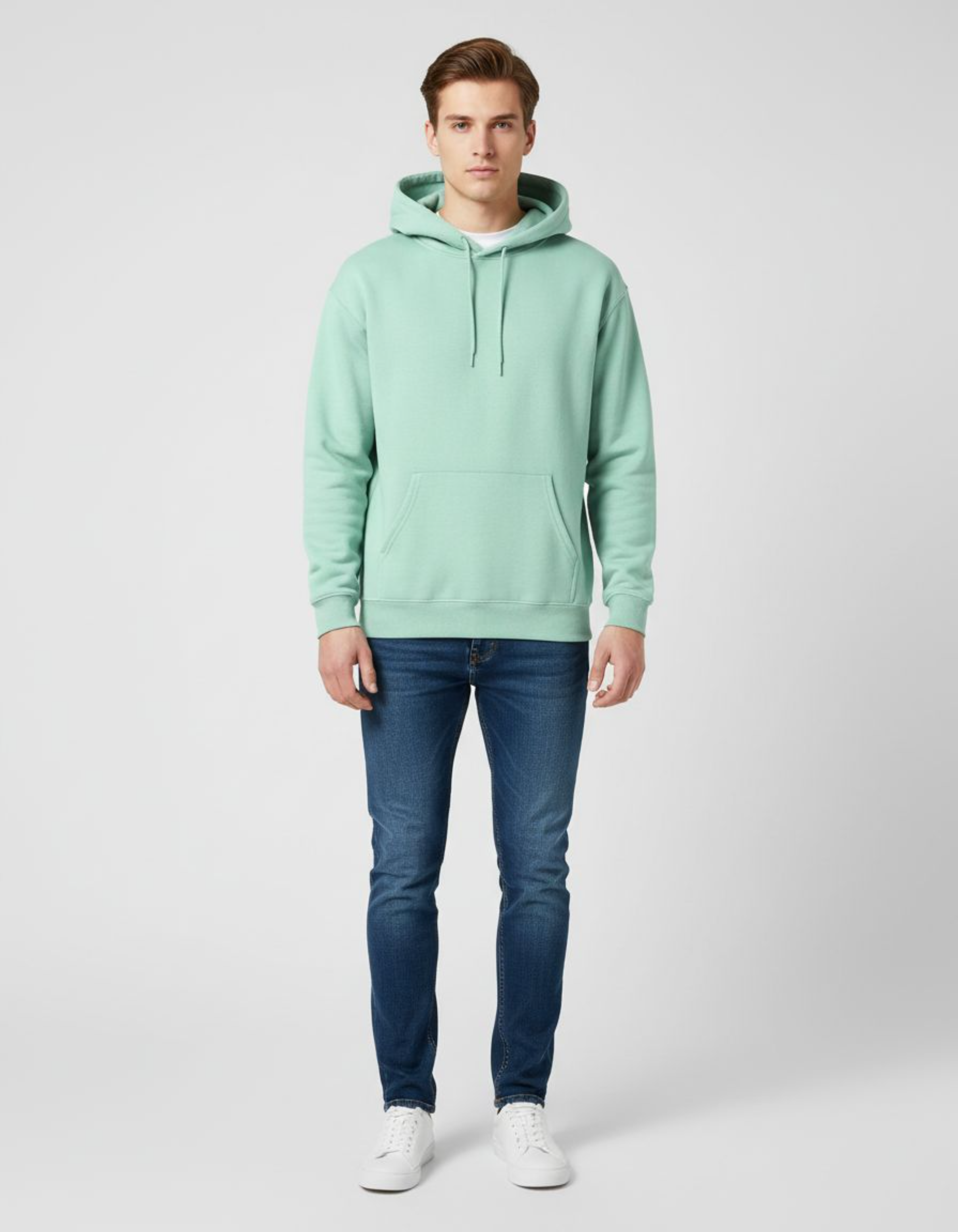 Solid Mint Hoodie