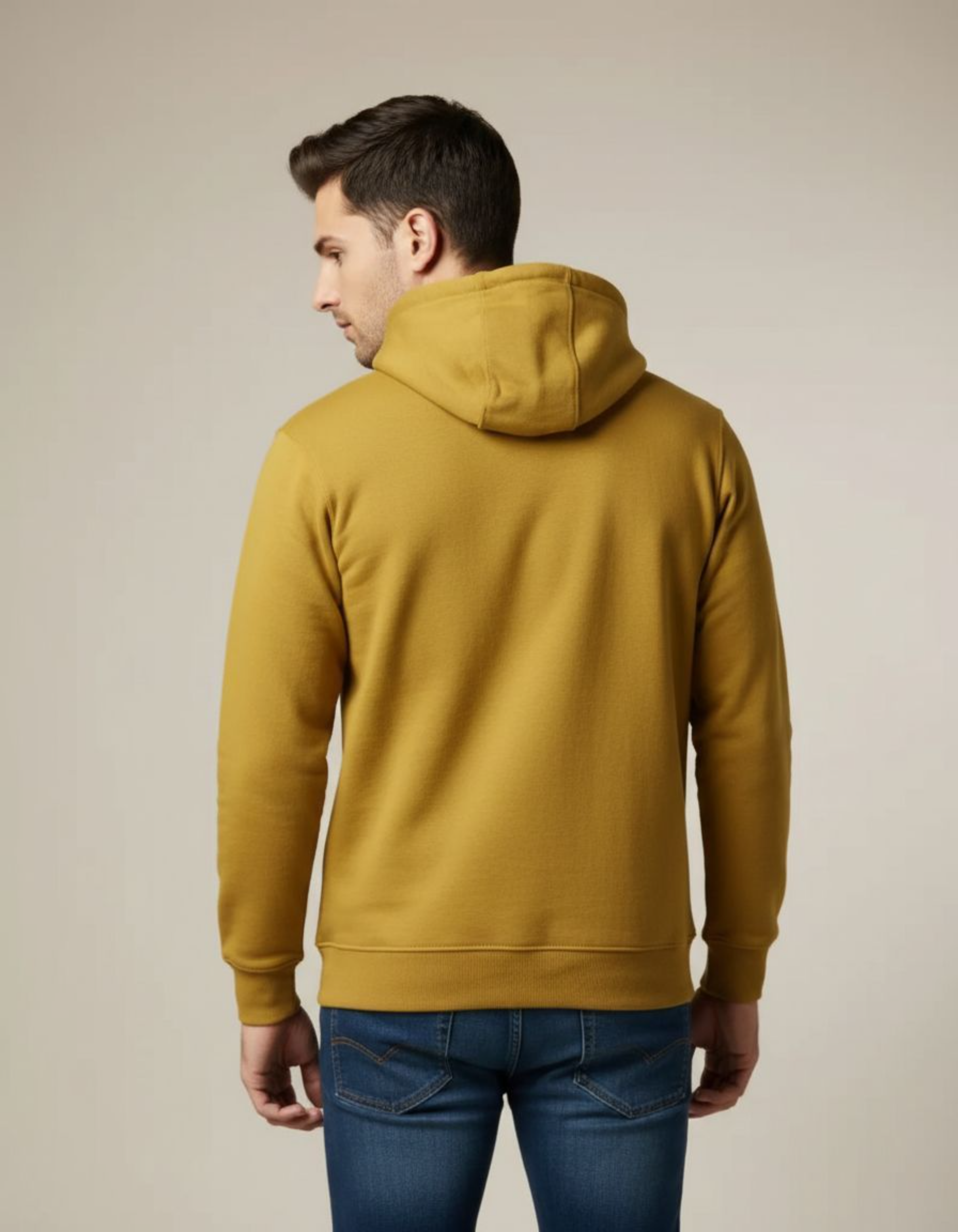 Solid Mustard Yellow Hoodie