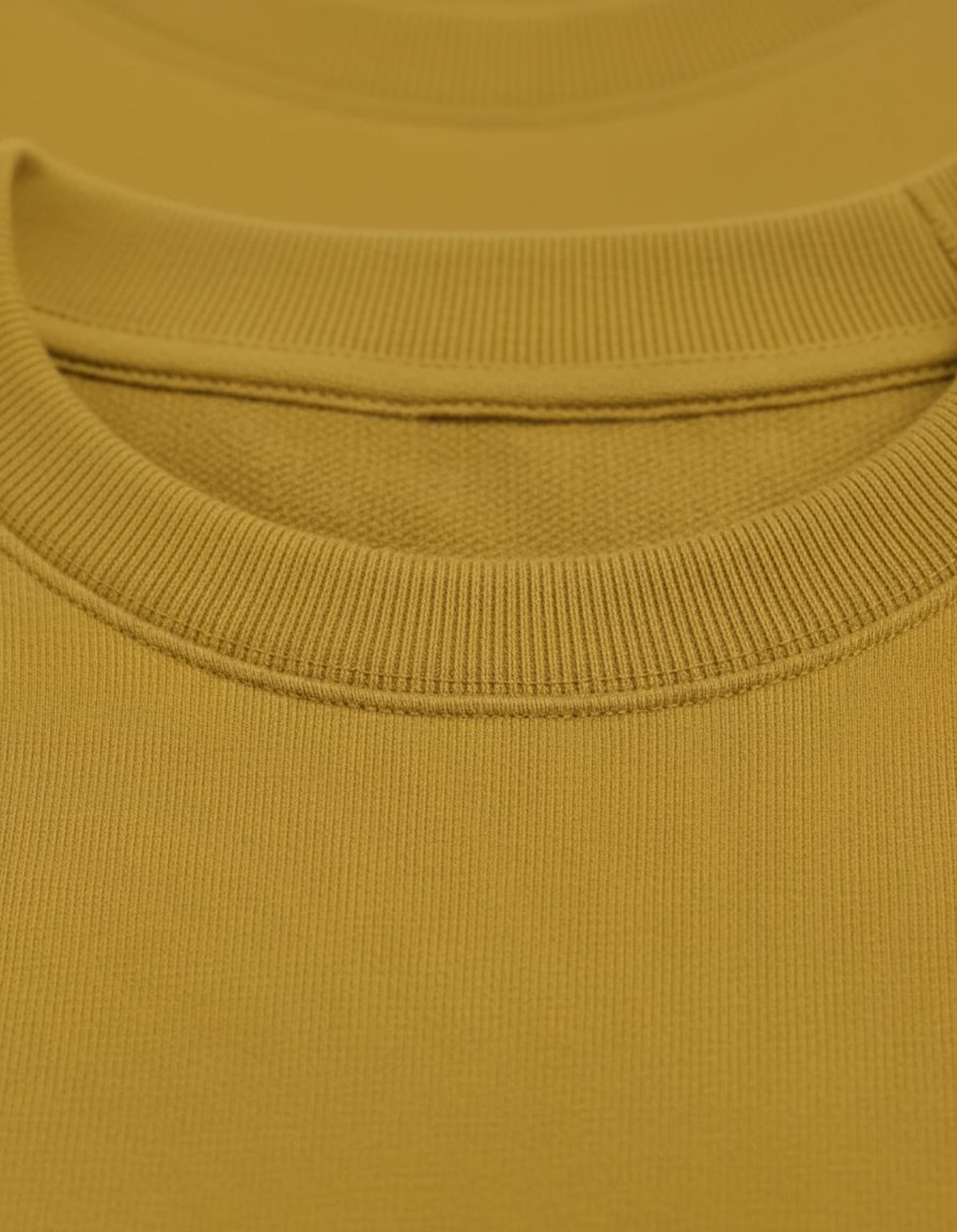 Solid Mustard Yellow Sweatshirt