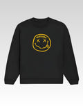 Black Nirvana Printed Sweatshirt
