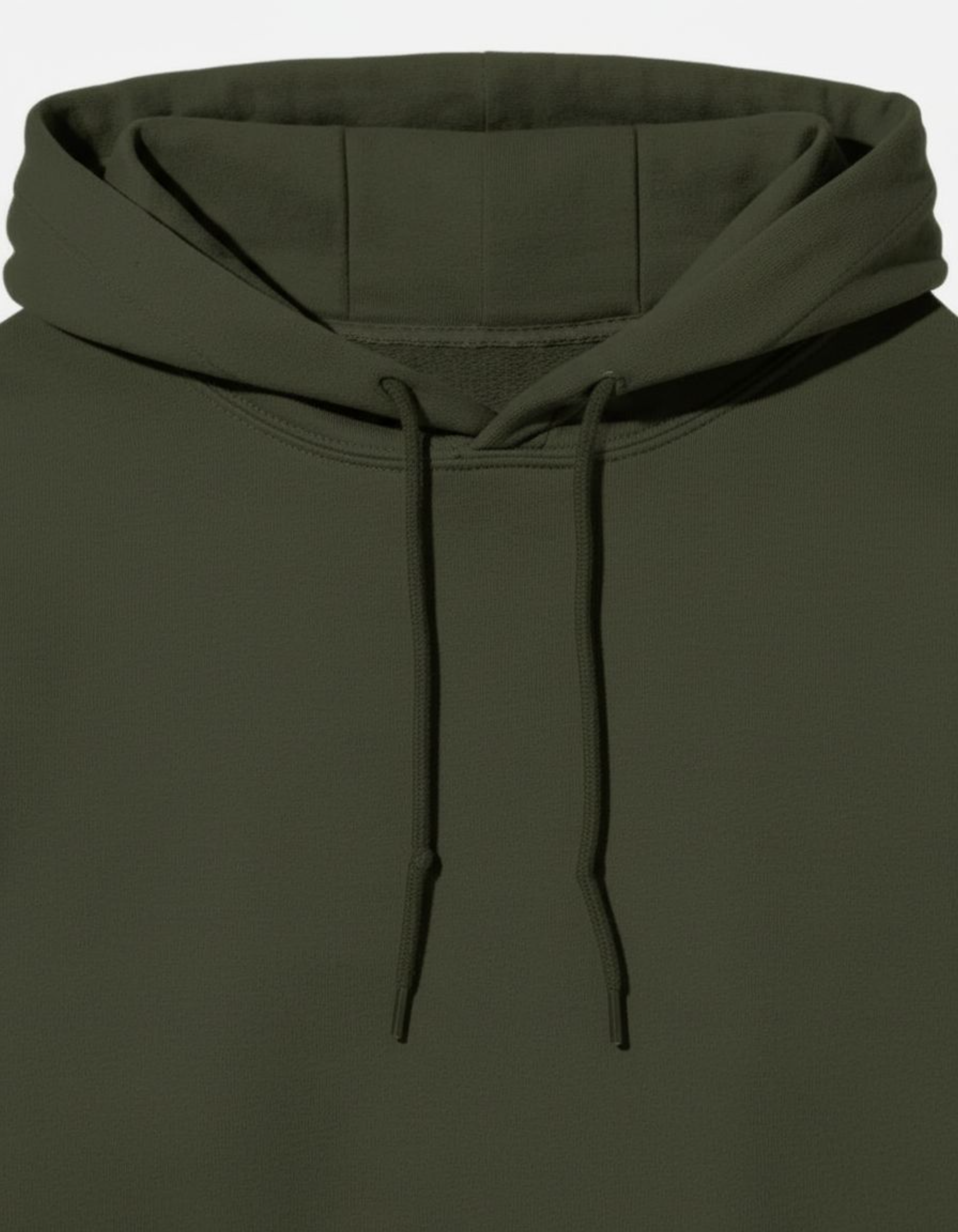 Solid Olive Green Hoodie