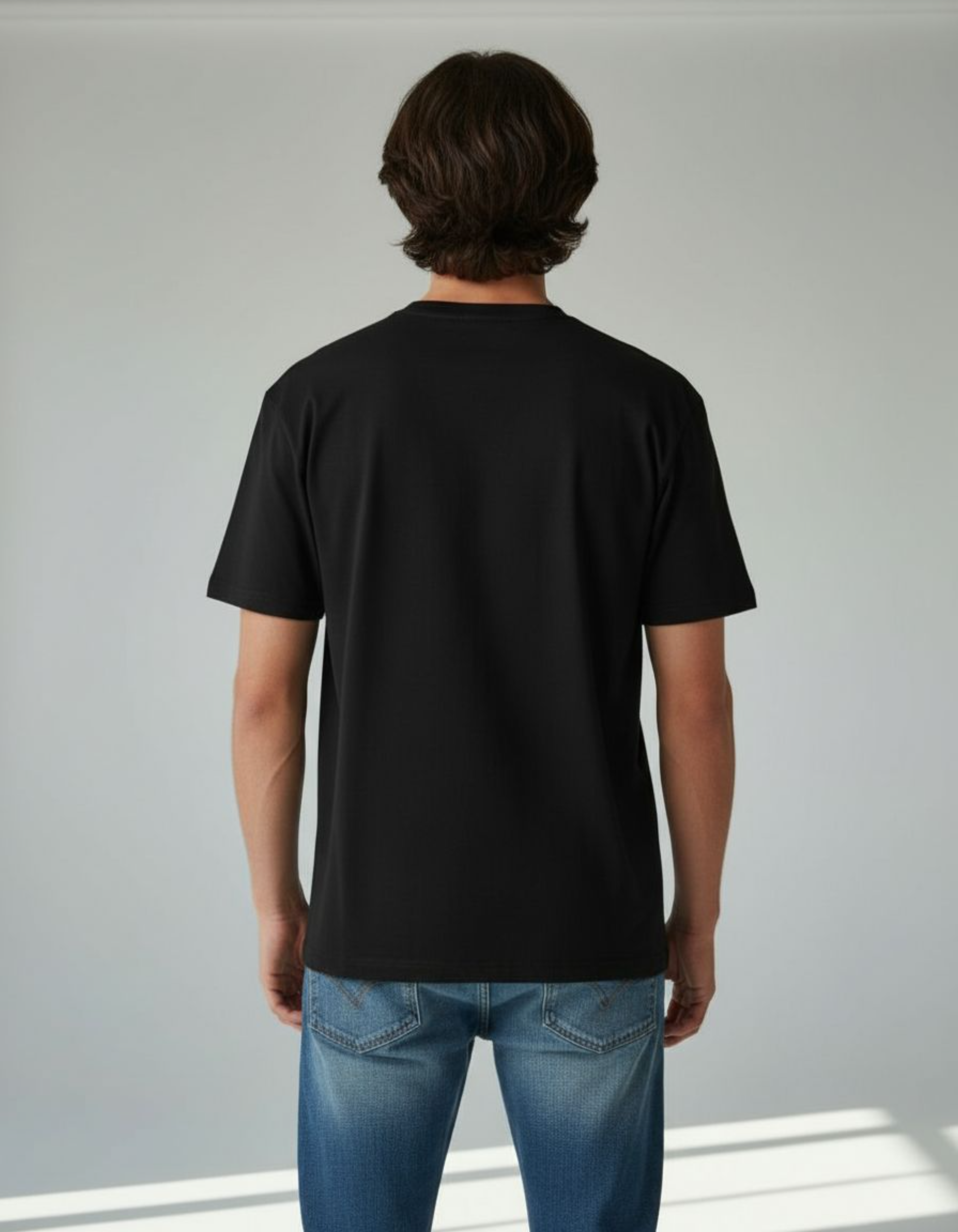 Black Pigeon Printed T-Shirt