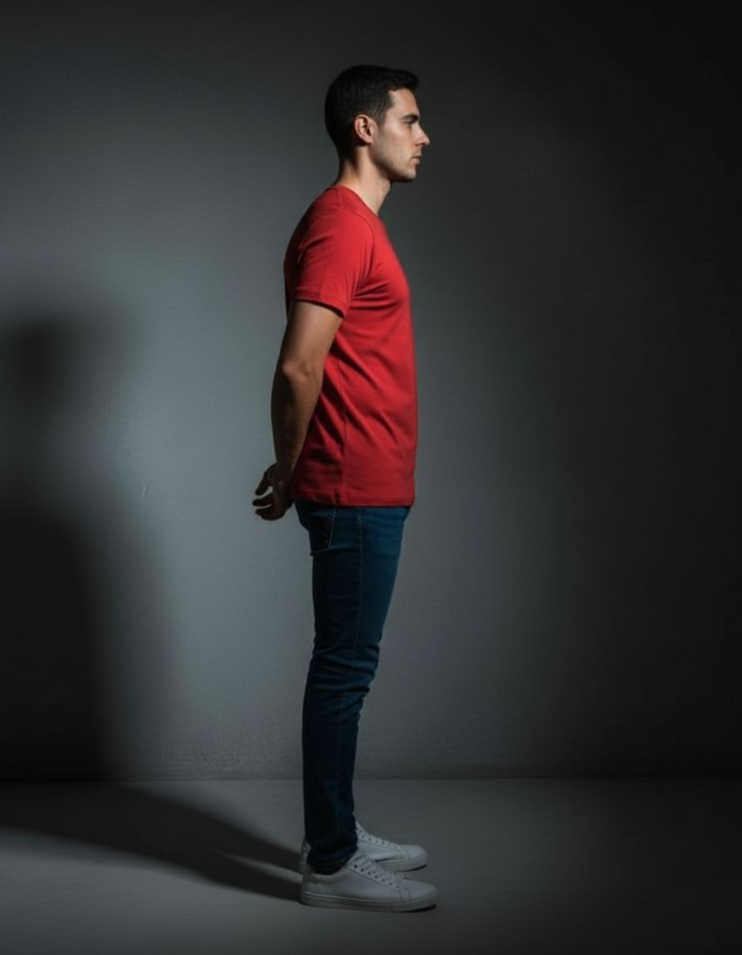 Solid Red Regular Fit T-Shirt