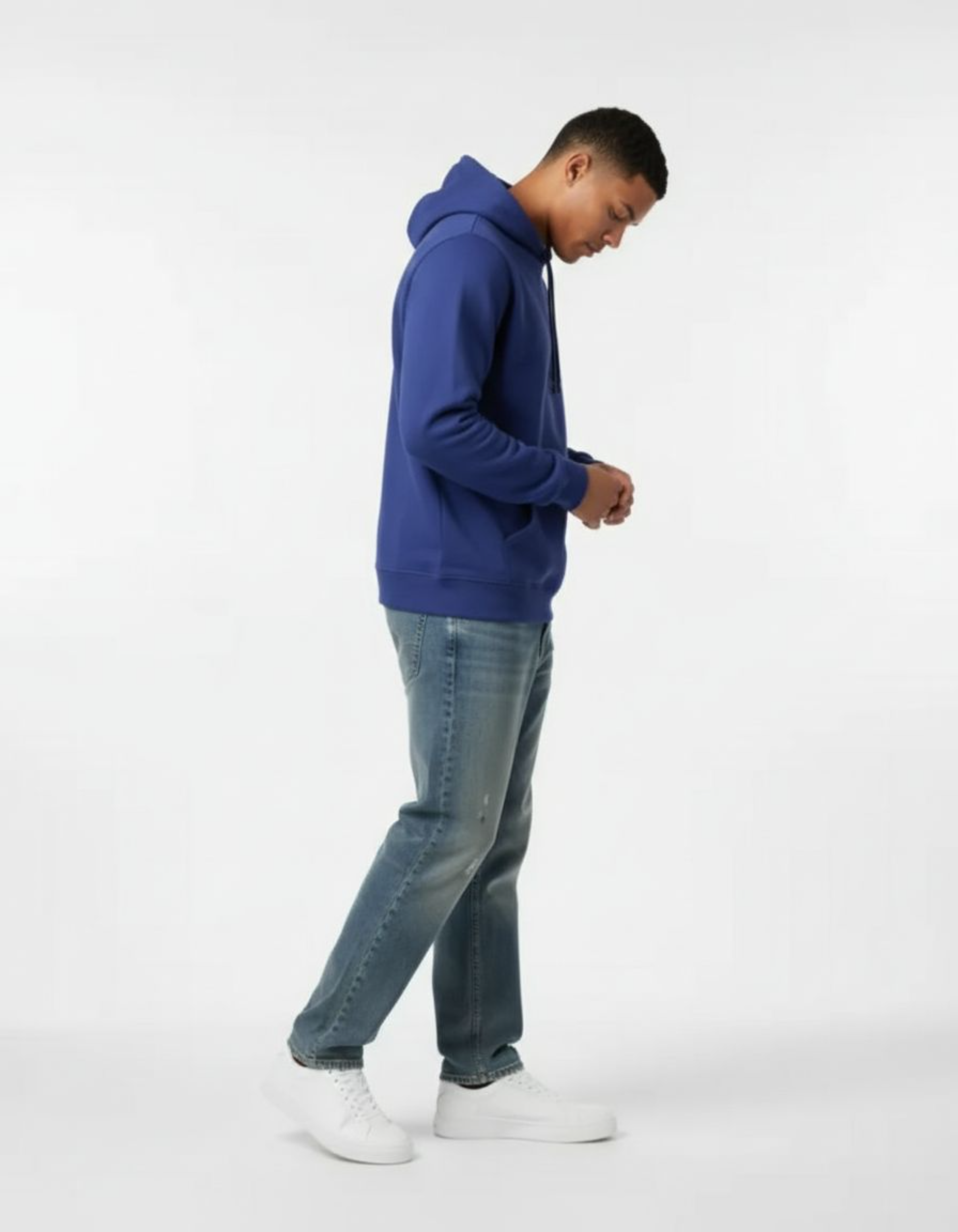 Solid Royal Blue Hoodie