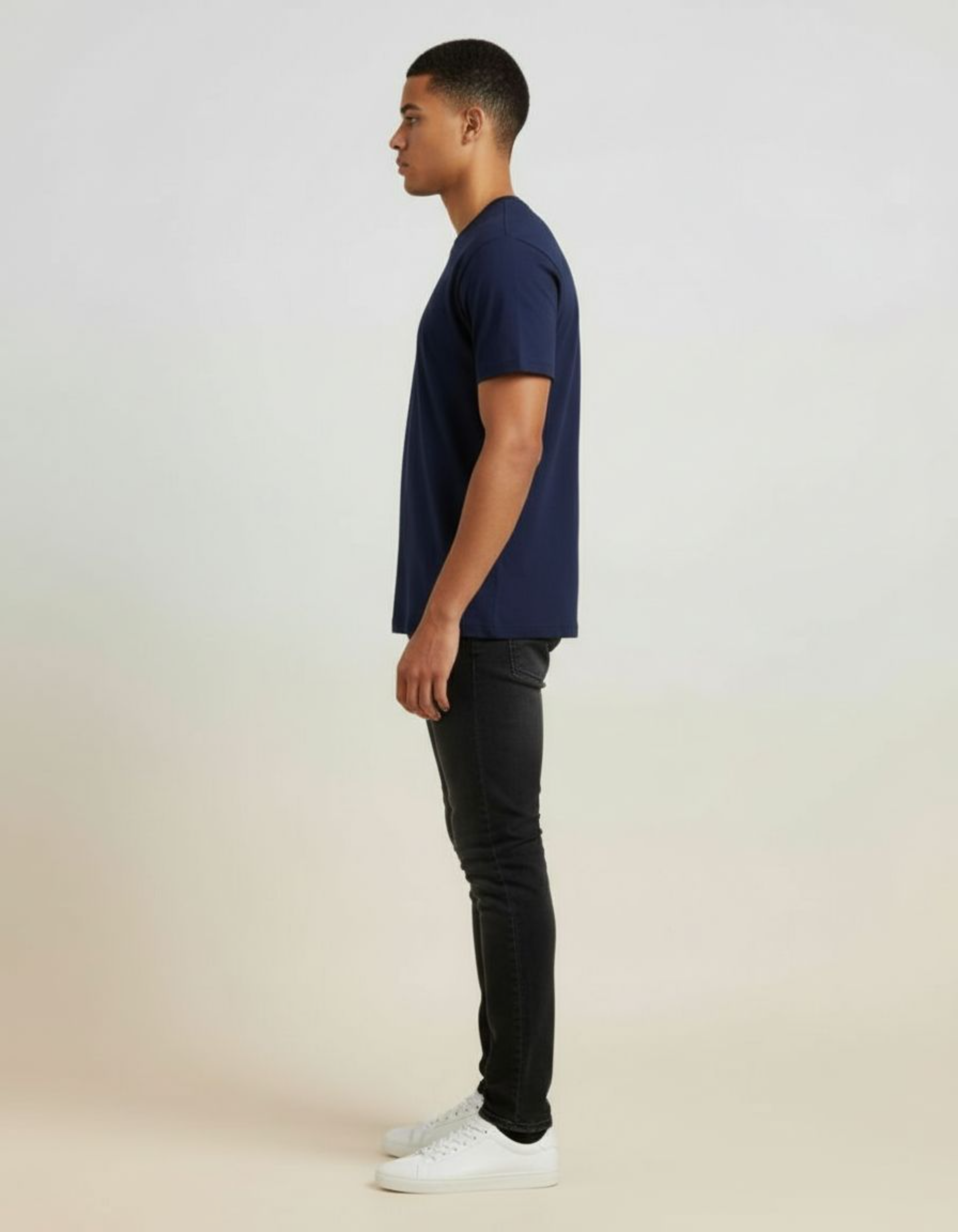 Solid Royal Blue Regular Fit T-Shirt