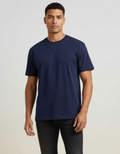 Solid Royal Blue Regular Fit T-Shirt