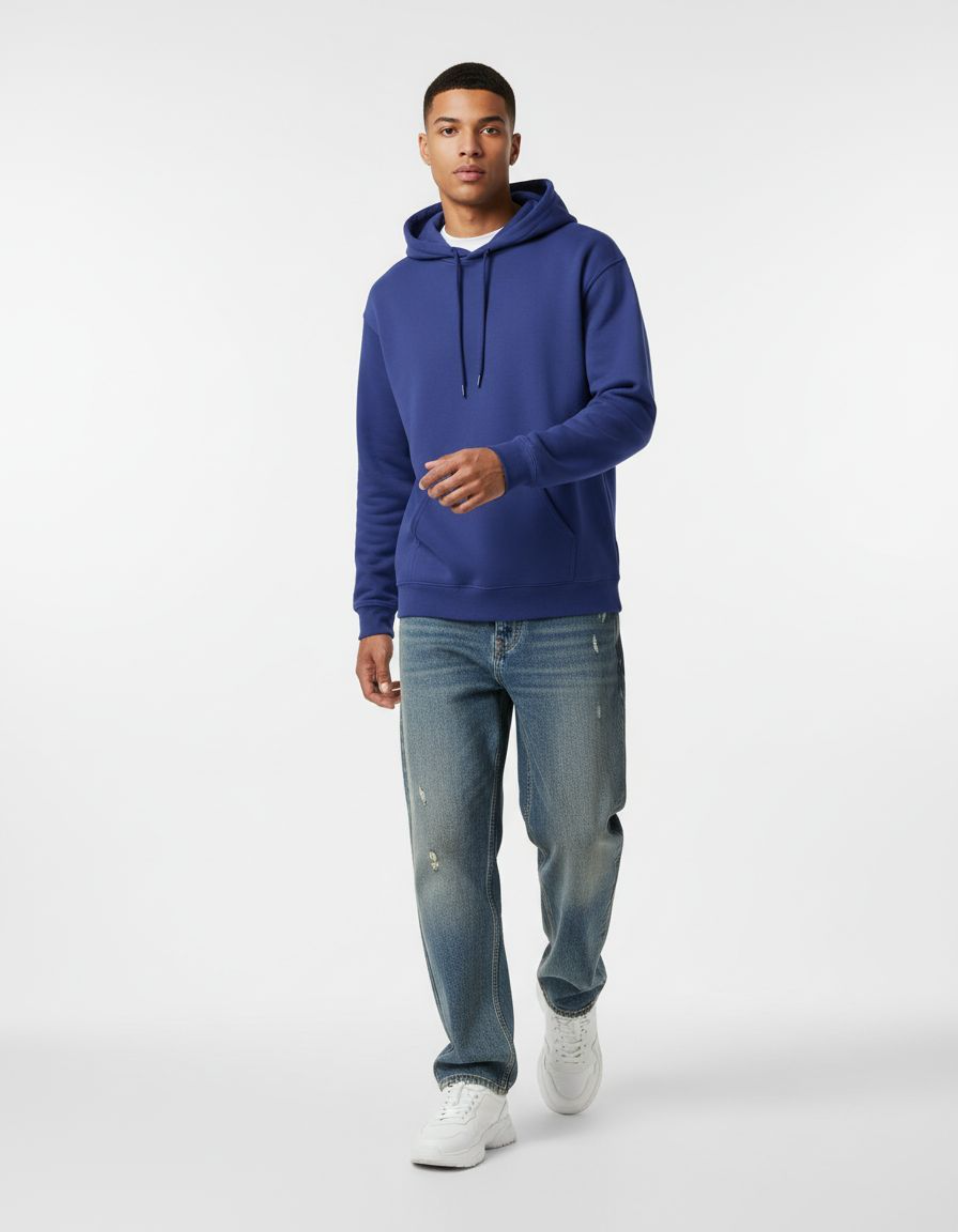 Solid Royal Blue Hoodie