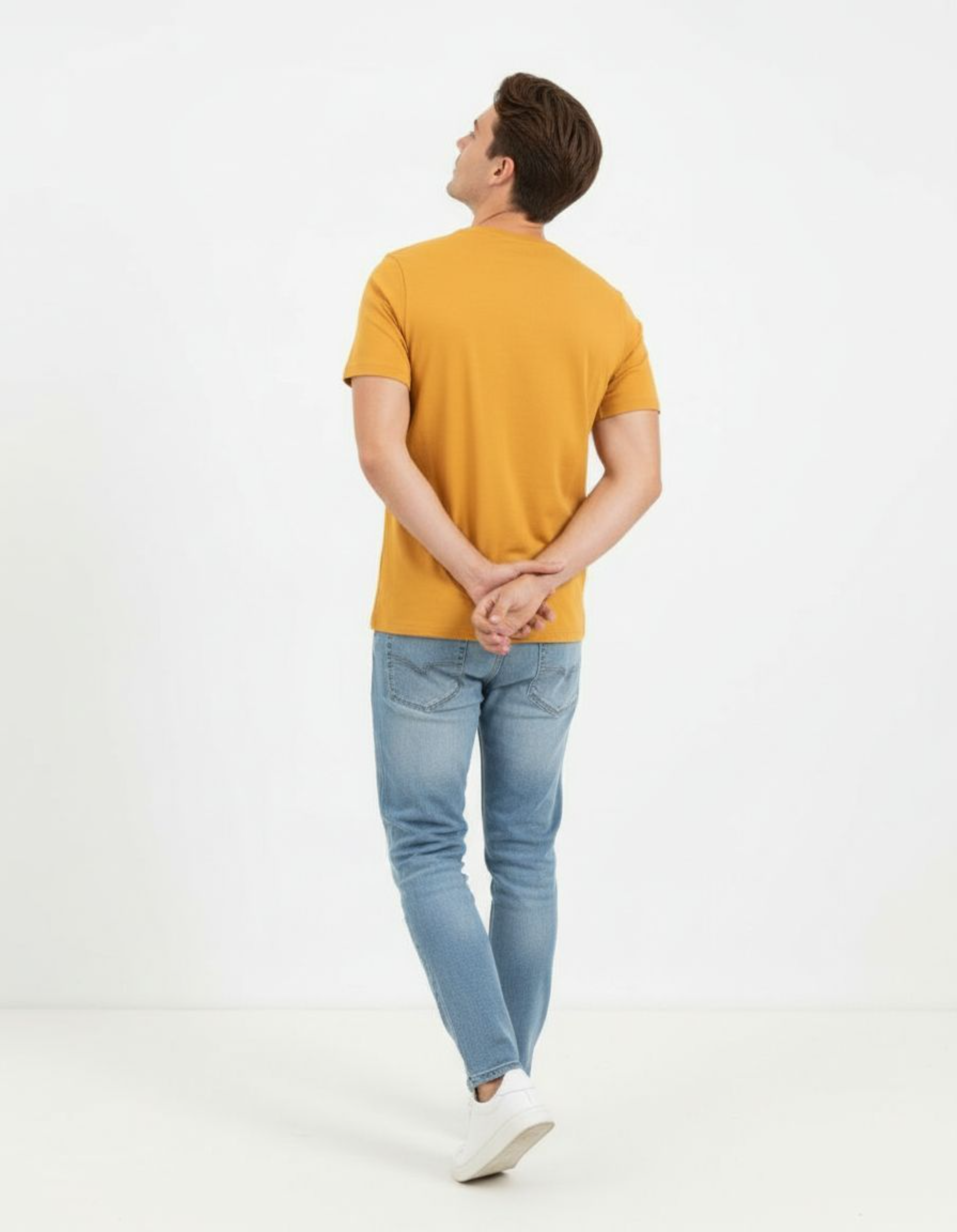 Golden Yellow Sunset Typography T-Shirt