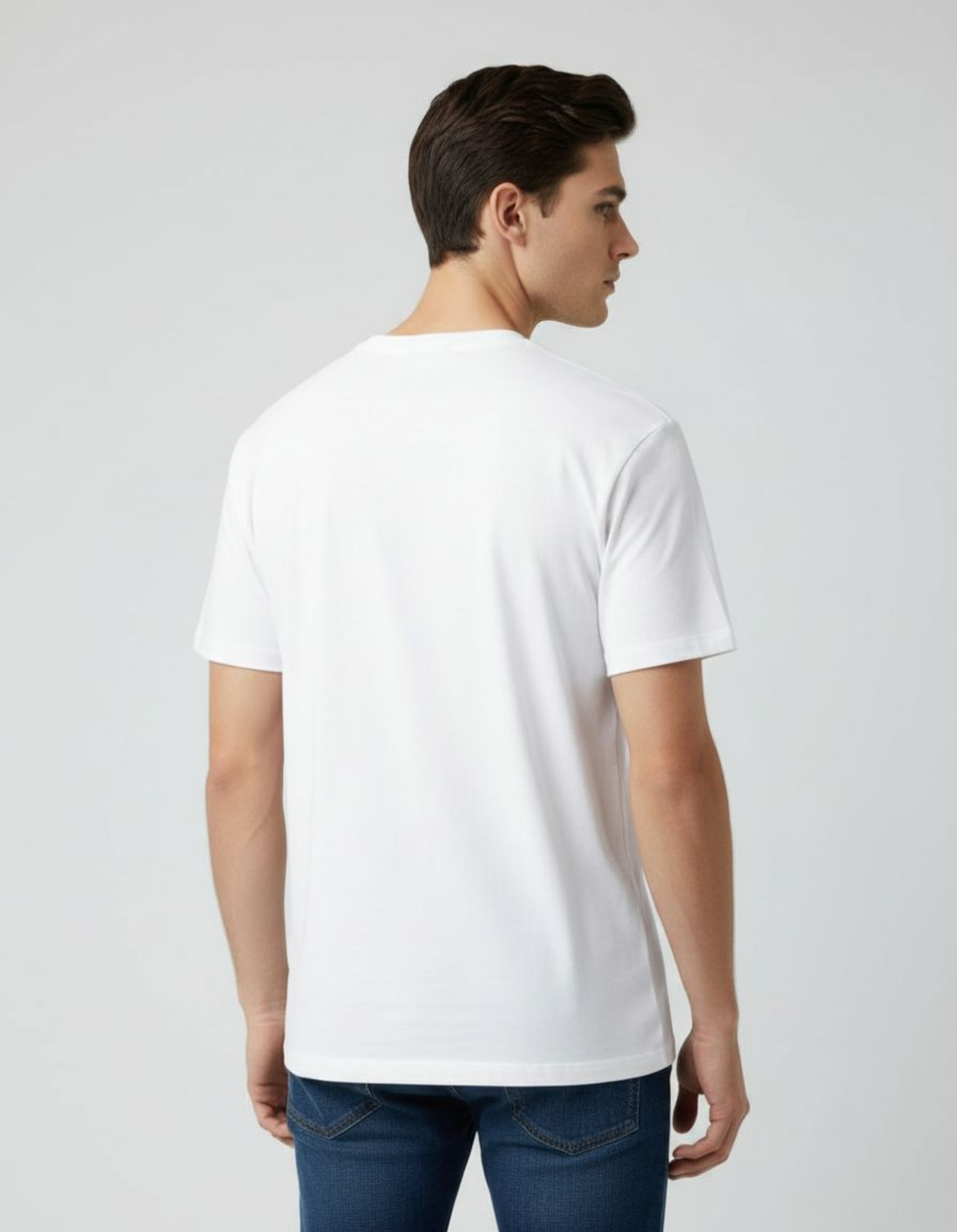 Solid White Regular Fit T-Shirt