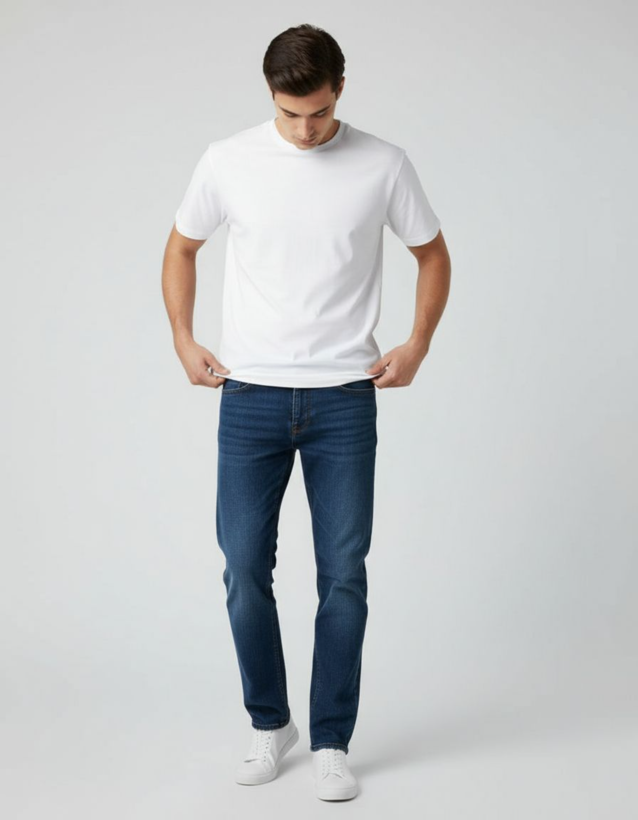 Solid White Regular Fit T-Shirt