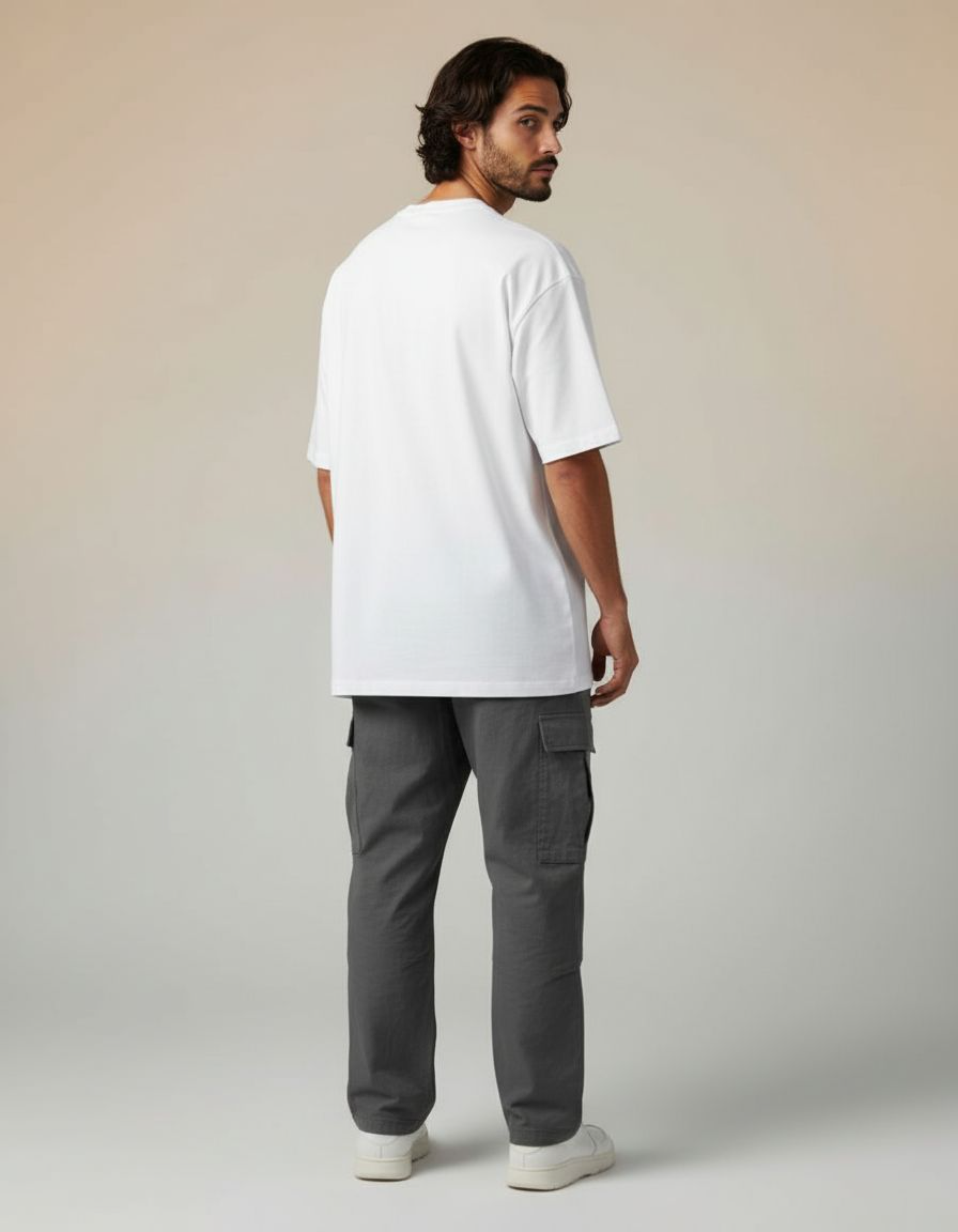 Solid White Oversized T-Shirt