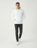 Solid White Hoodie